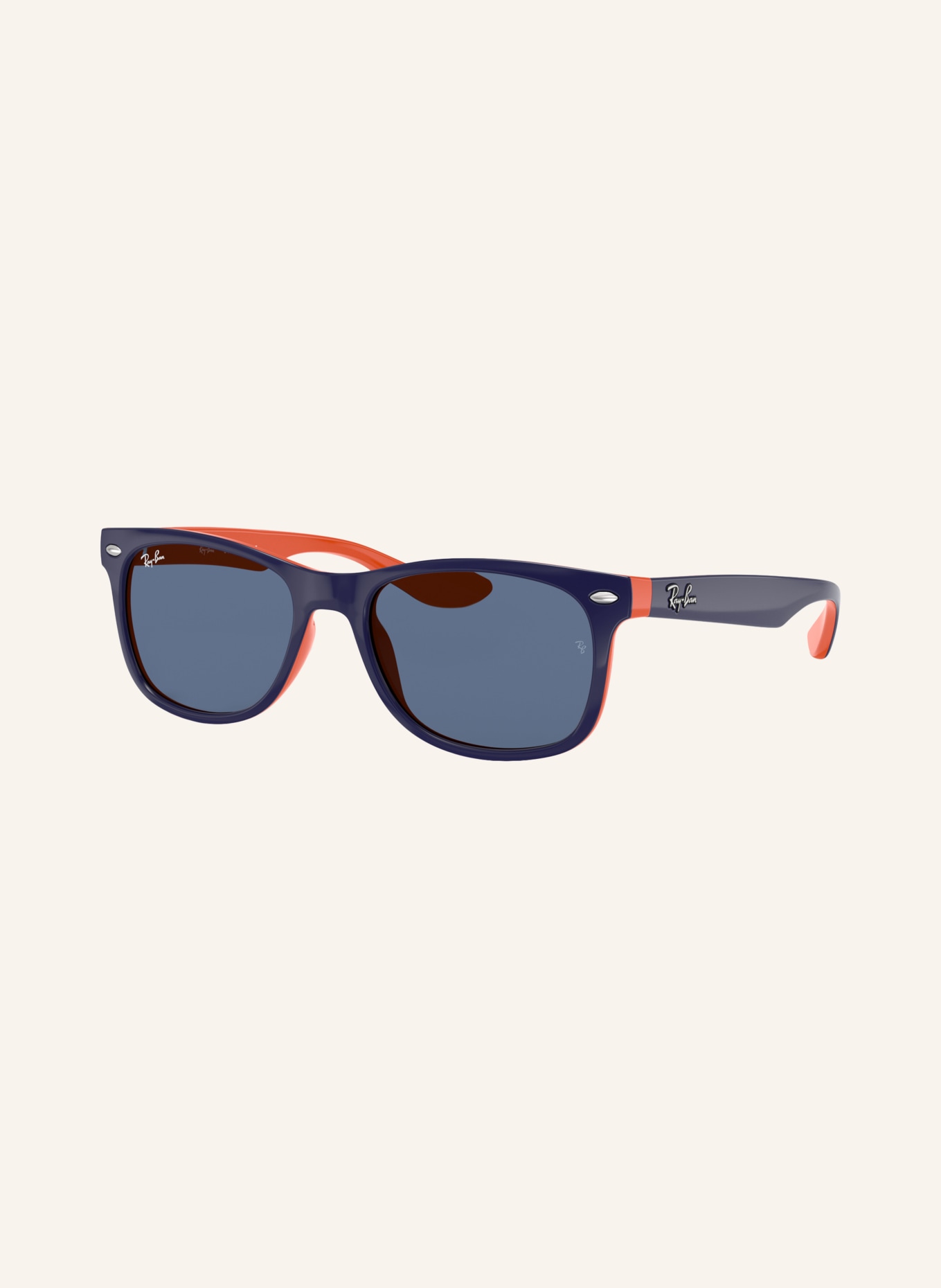 Ray-Ban Sonnenbrille RJ9052S: BLAU/ ORANGE/ BLAU