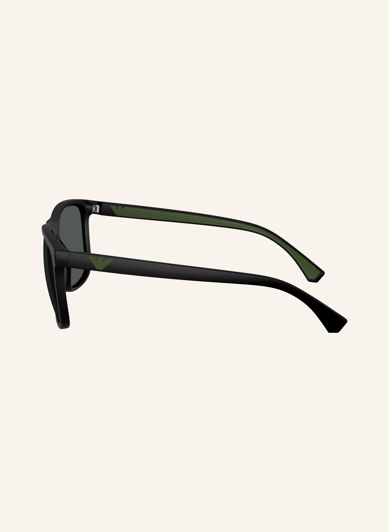 EMPORIO ARMANI Sonnenbrille EA4129: MATT SCHWARZ/ DUNKELGRAU