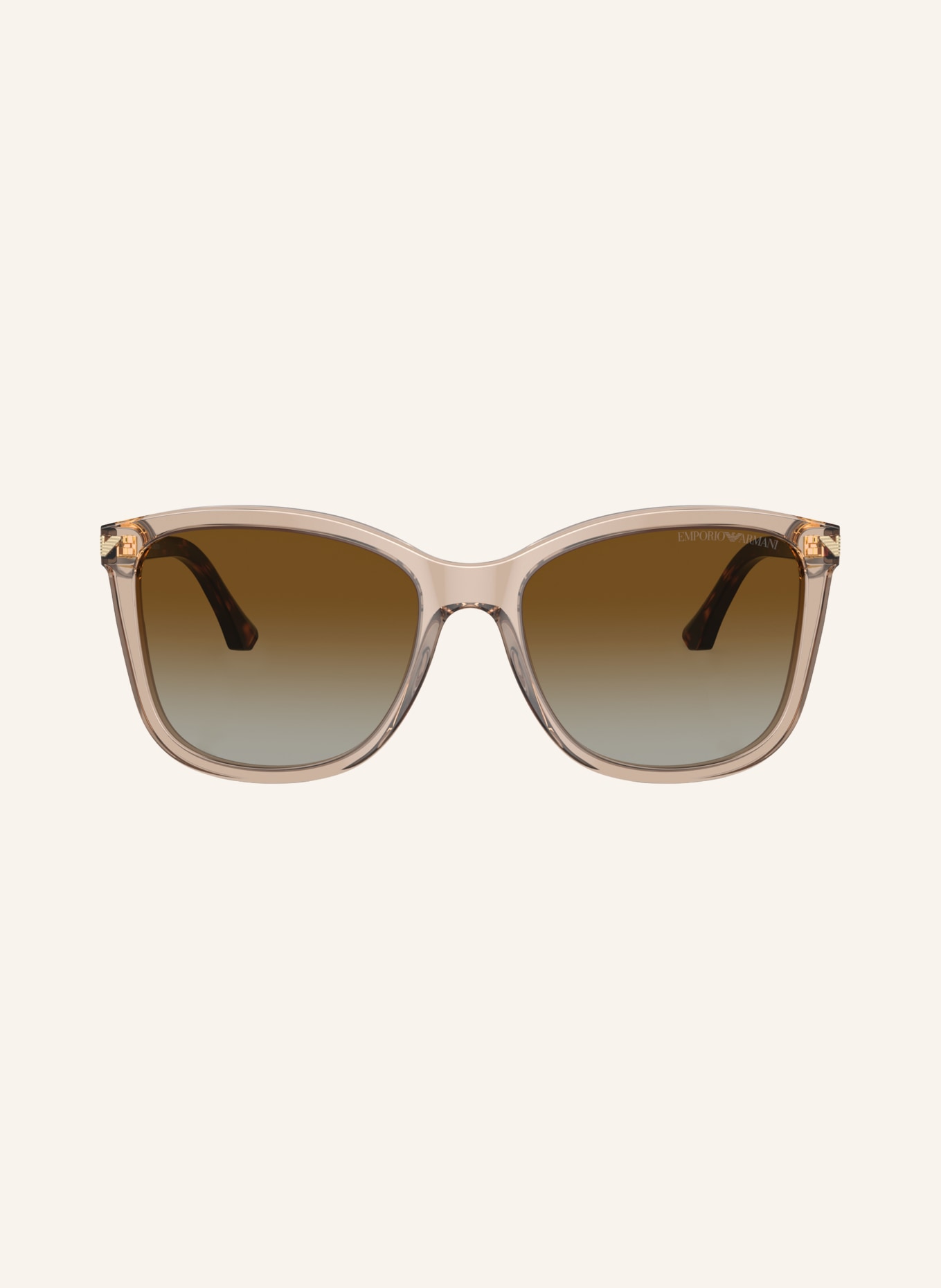 EMPORIO ARMANI Sunglasses EA4060: LIGHT BROWN/BROWN POLARIZED