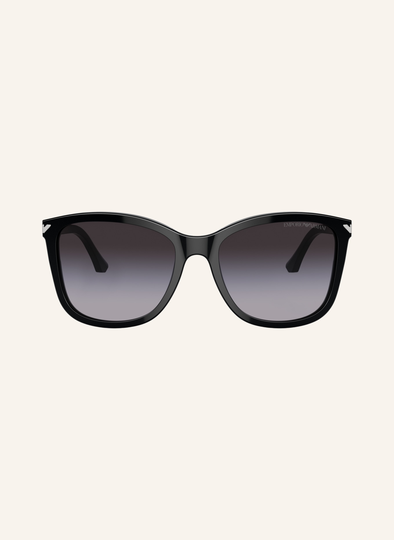 EMPORIO ARMANI Okulary przeciwsłoneczne EA4060: CZARNY/SZARY GRADIENT