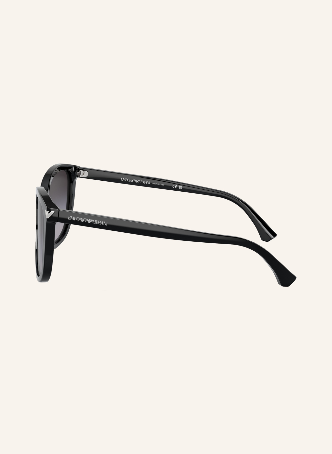EMPORIO ARMANI Okulary przeciwsłoneczne EA4060: CZARNY/SZARY GRADIENT