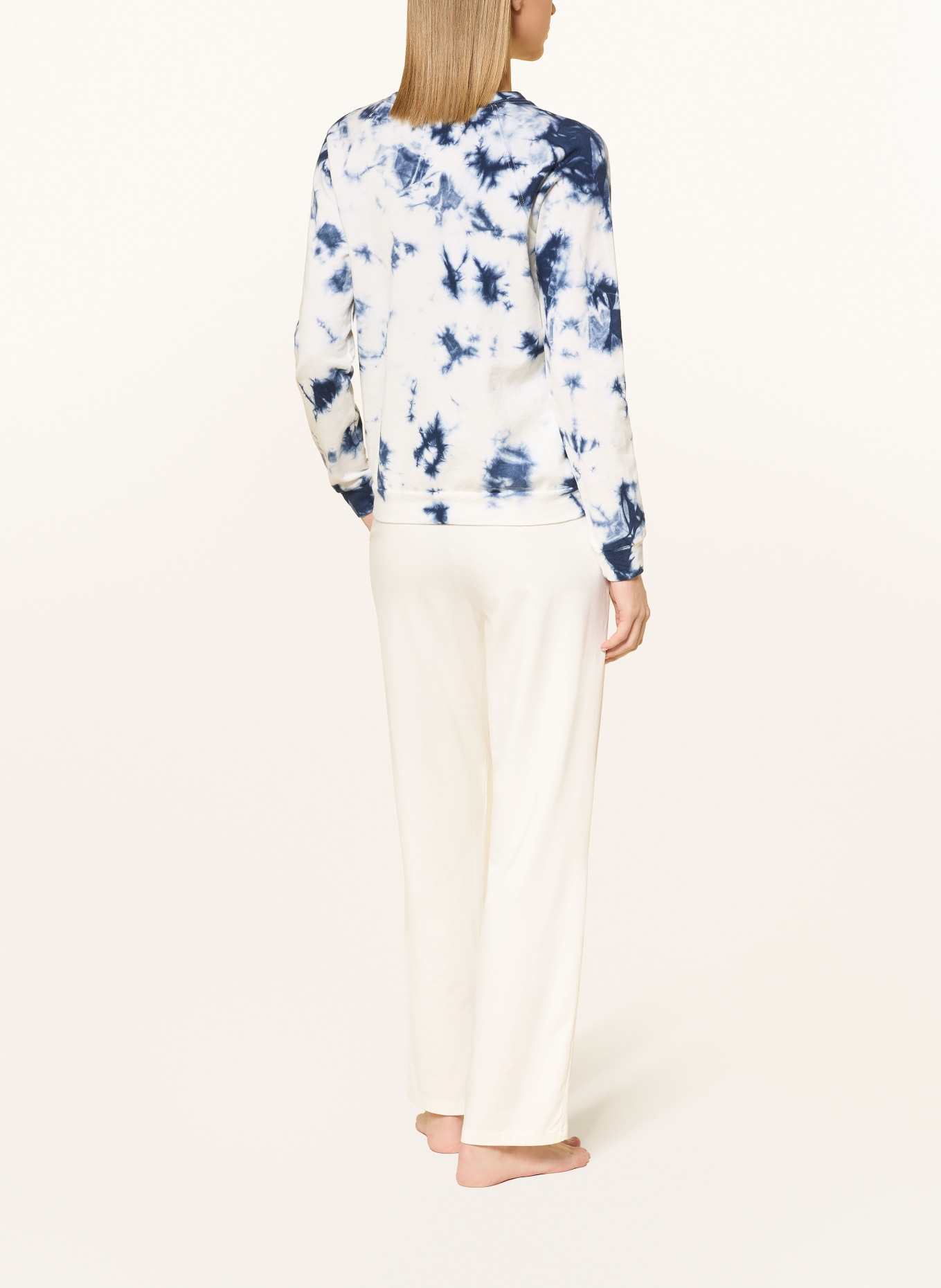 P.J.Salvage Lounge-Sweatshirt: HELLBLAU / DUNKELBLAU