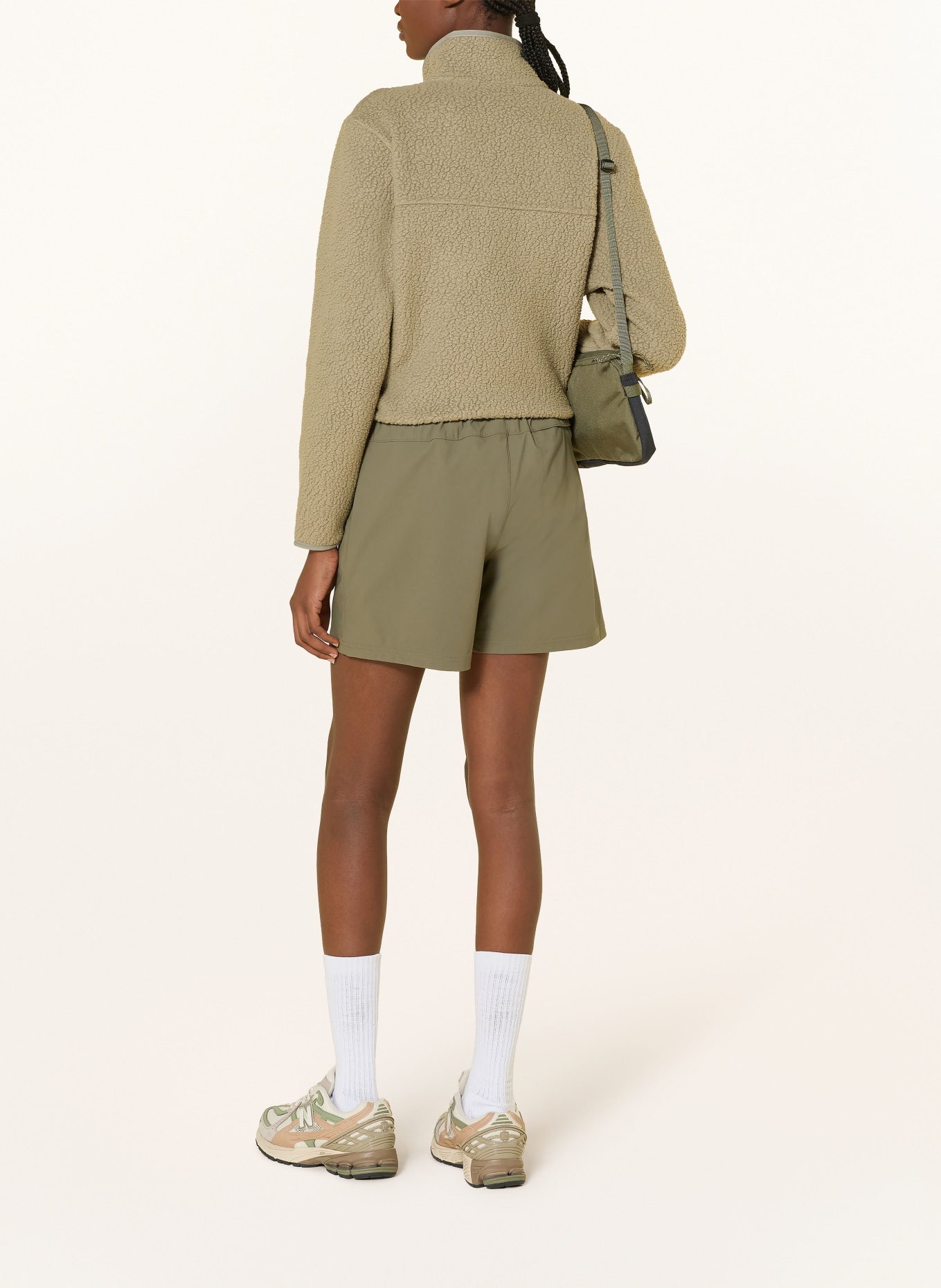 patagonia fleecejack: LICHTGROEN