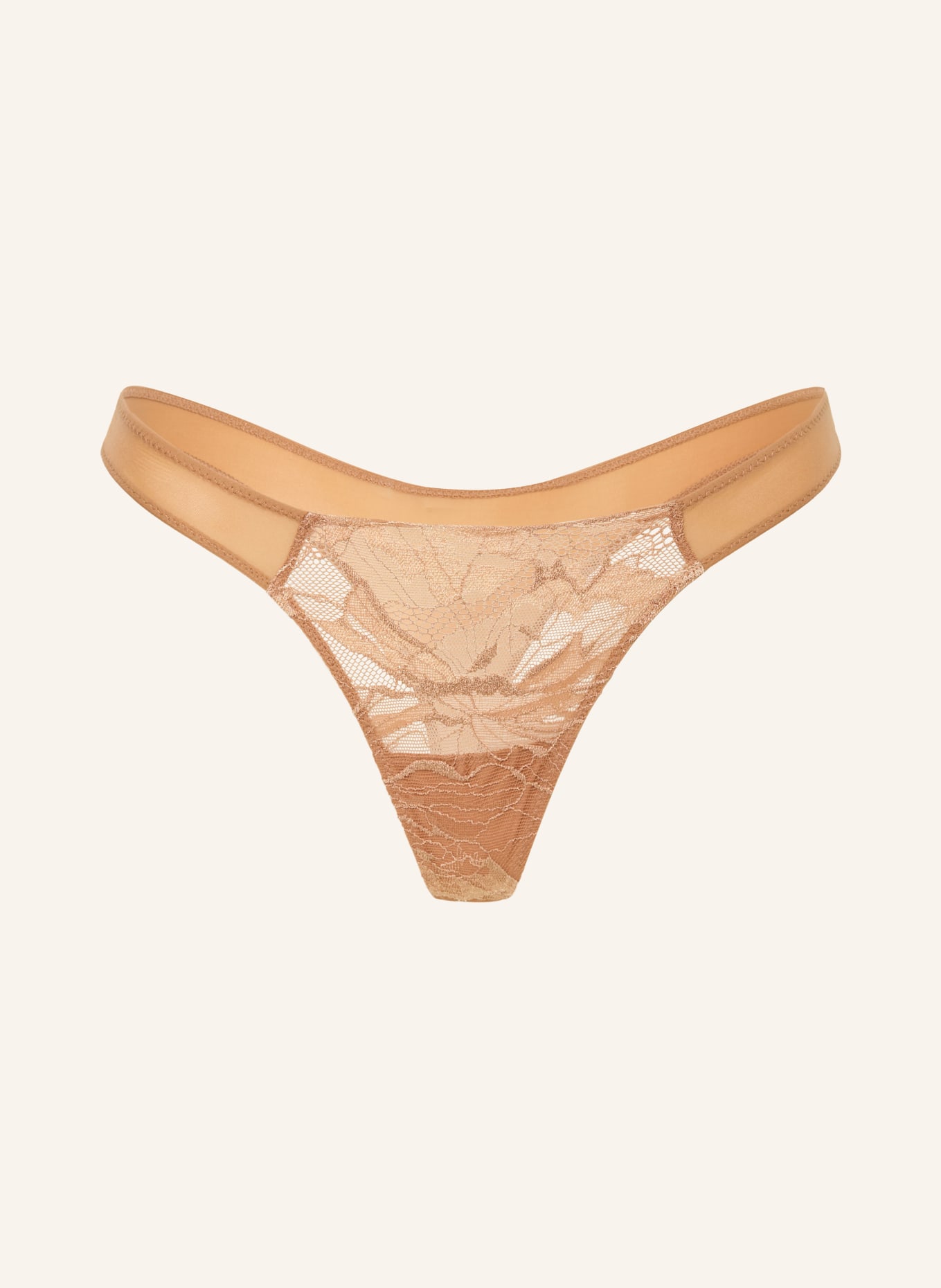 LA PERLA String LIKE A BUTTERFLY: COGNAC