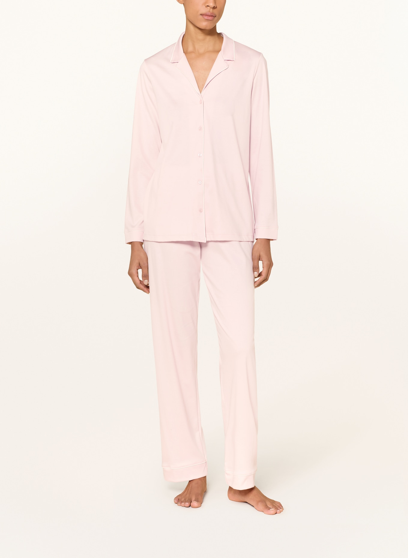 CALIDA Schlafanzug NIGHT LOVERS: ROSÉ