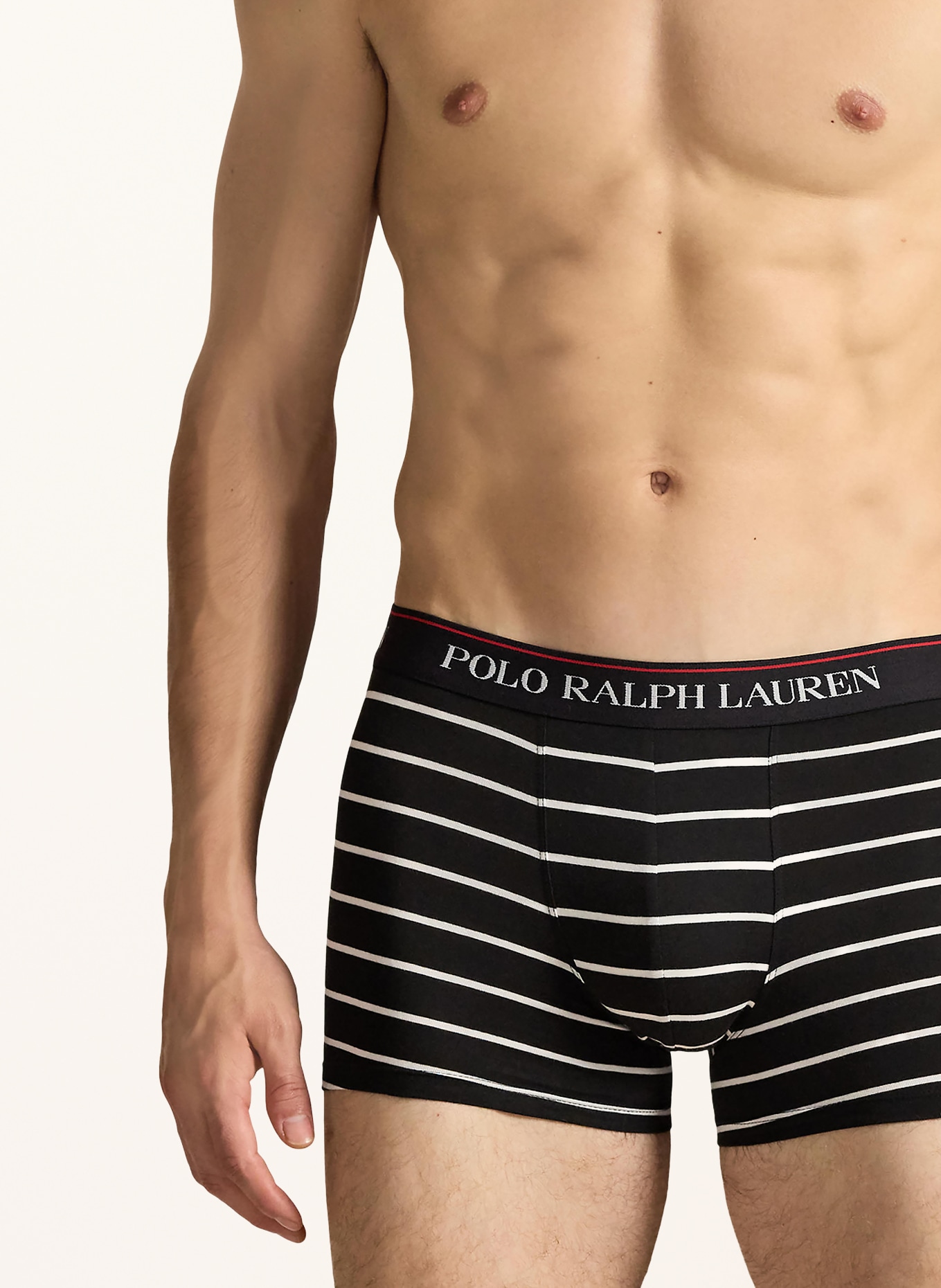 POLO RALPH LAUREN Lot de 3 boxers: NOIR