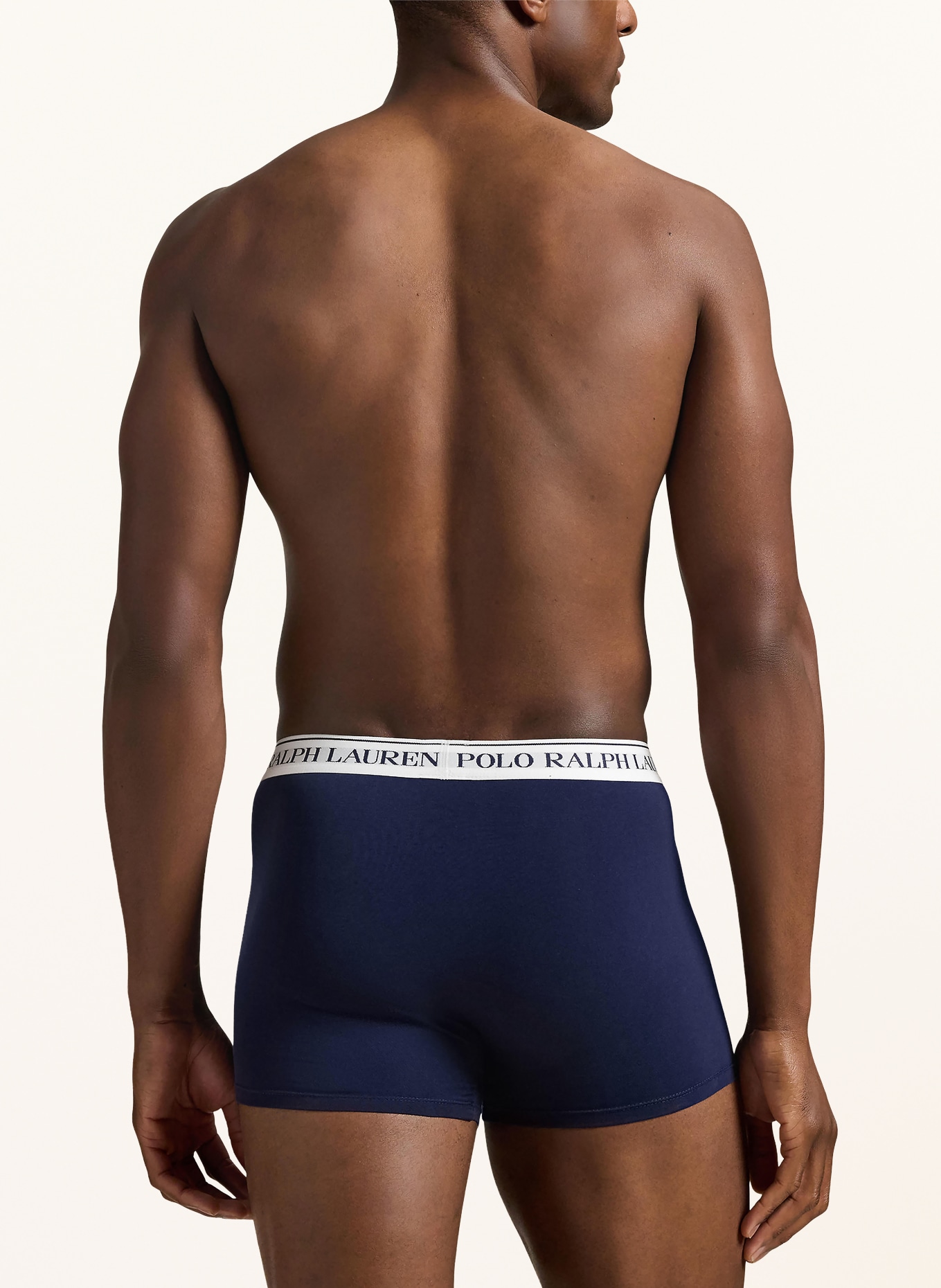 POLO RALPH LAUREN Lot de 3 boxers: BLEU FONCÉ