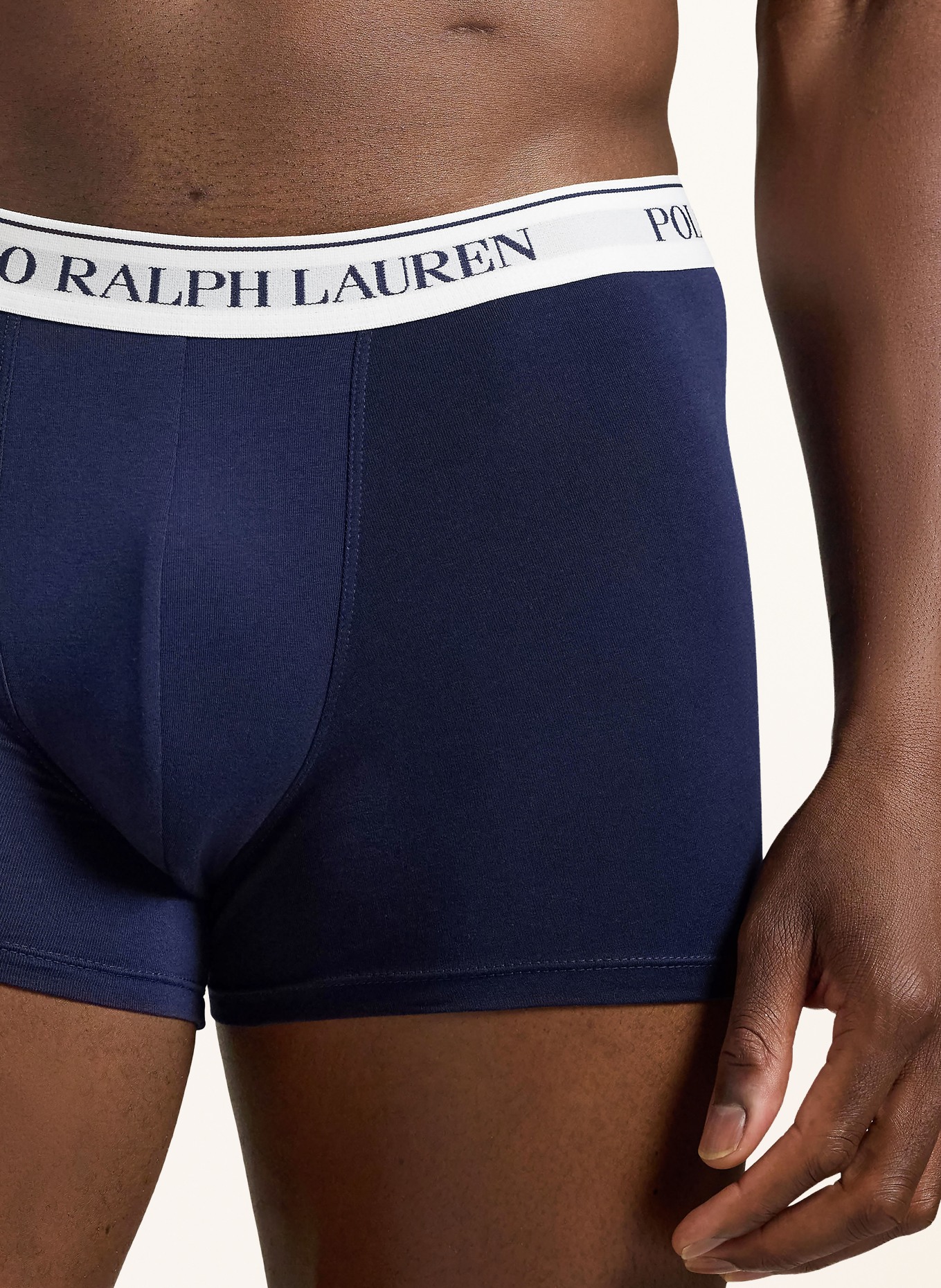 POLO RALPH LAUREN Lot de 3 boxers: BLEU FONCÉ