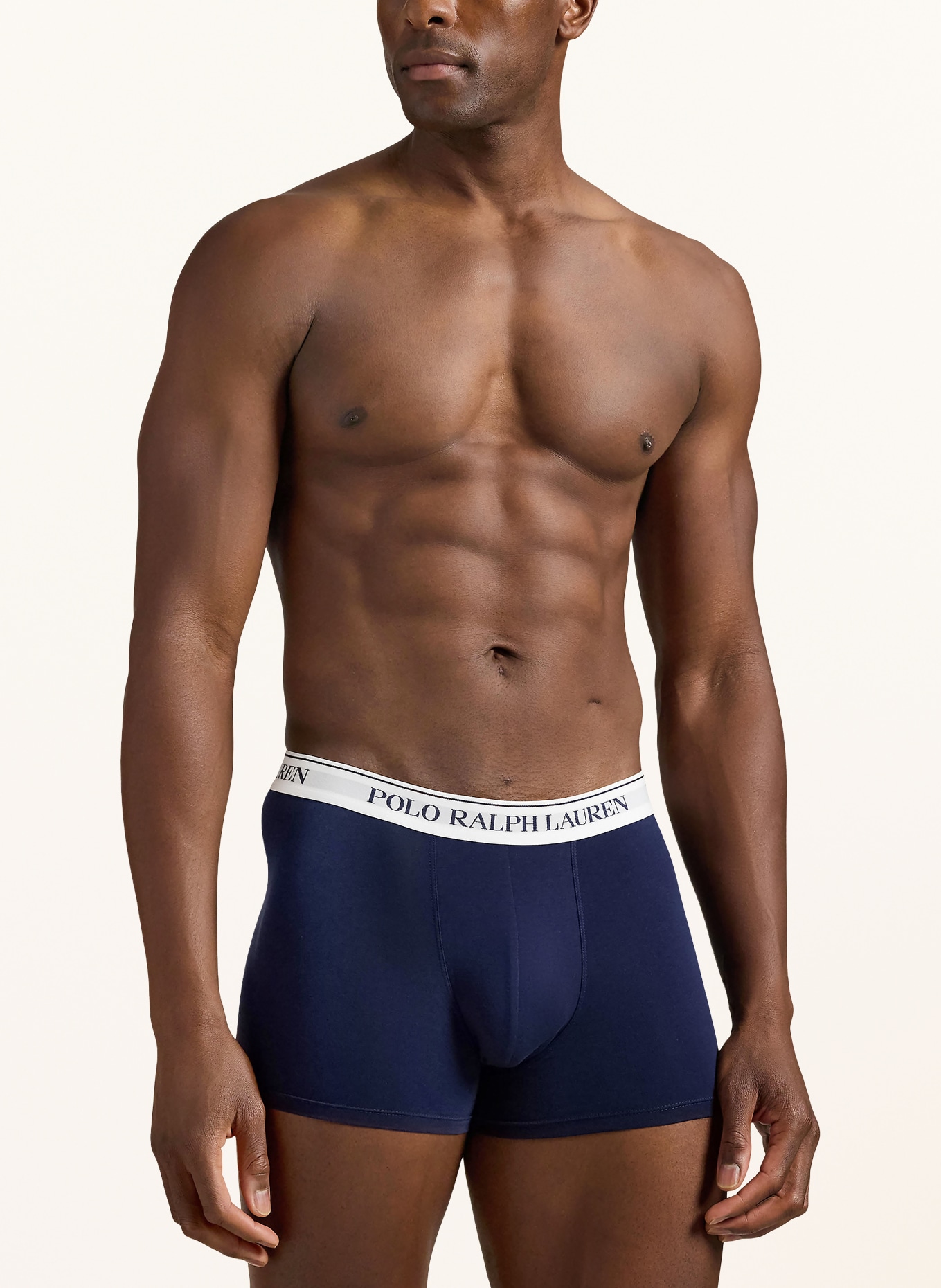 POLO RALPH LAUREN Lot de 3 boxers: BLEU FONCÉ
