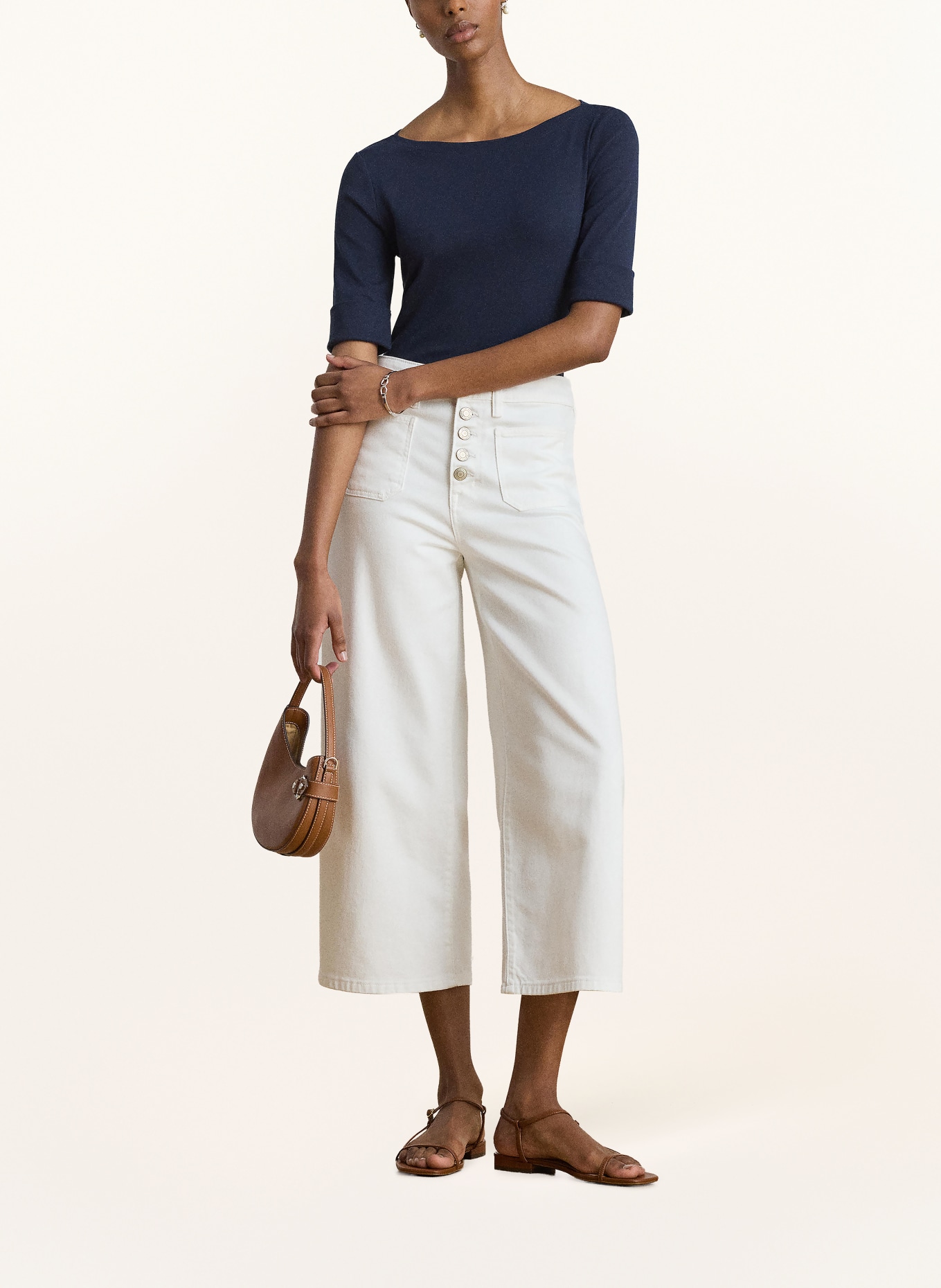 LAUREN RALPH LAUREN T-shirt JUDY: DONKERBLAUW