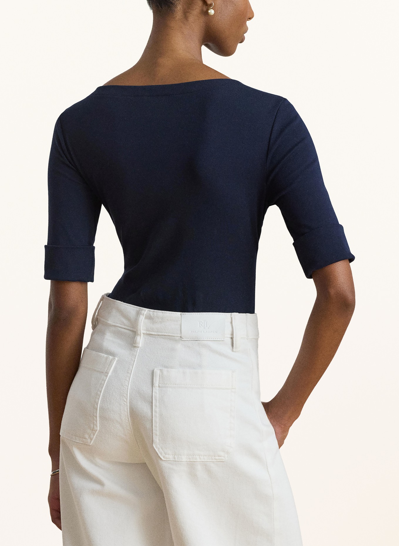 LAUREN RALPH LAUREN T-shirt JUDY: DONKERBLAUW