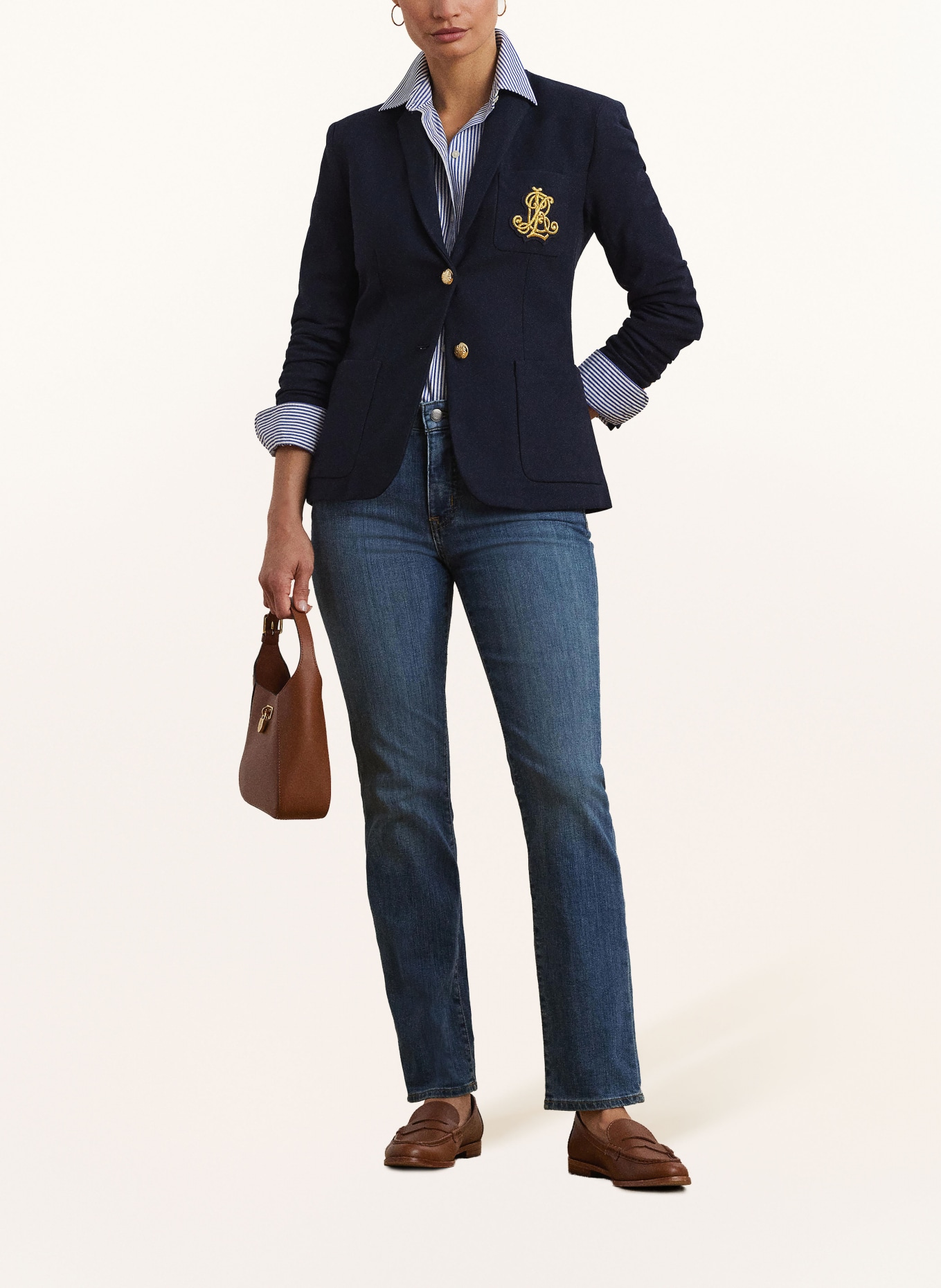 LAUREN RALPH LAUREN Blazer ANFISA: DONKERBLAUW