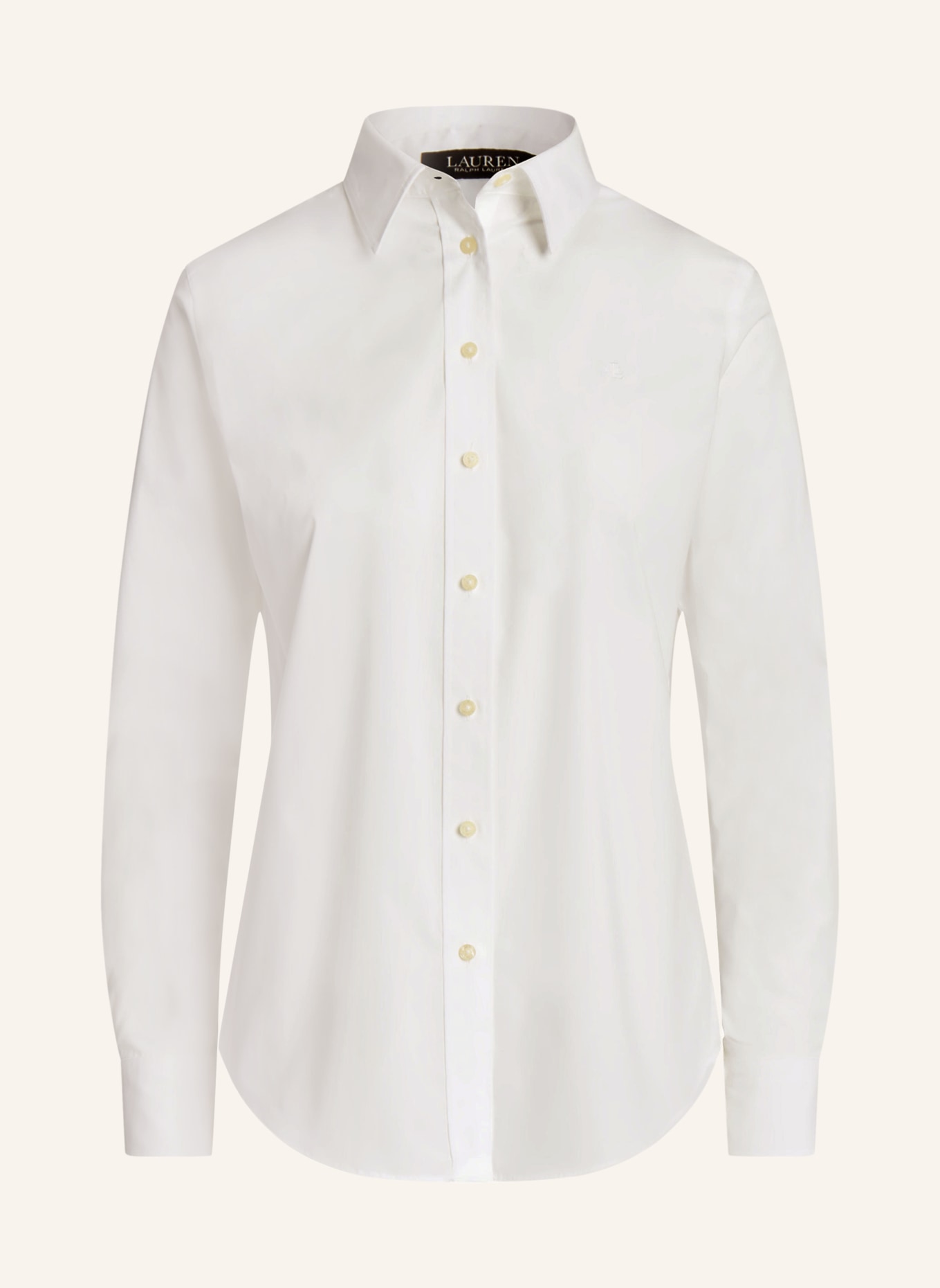 LAUREN RALPH LAUREN Hemdbluse: WEISS