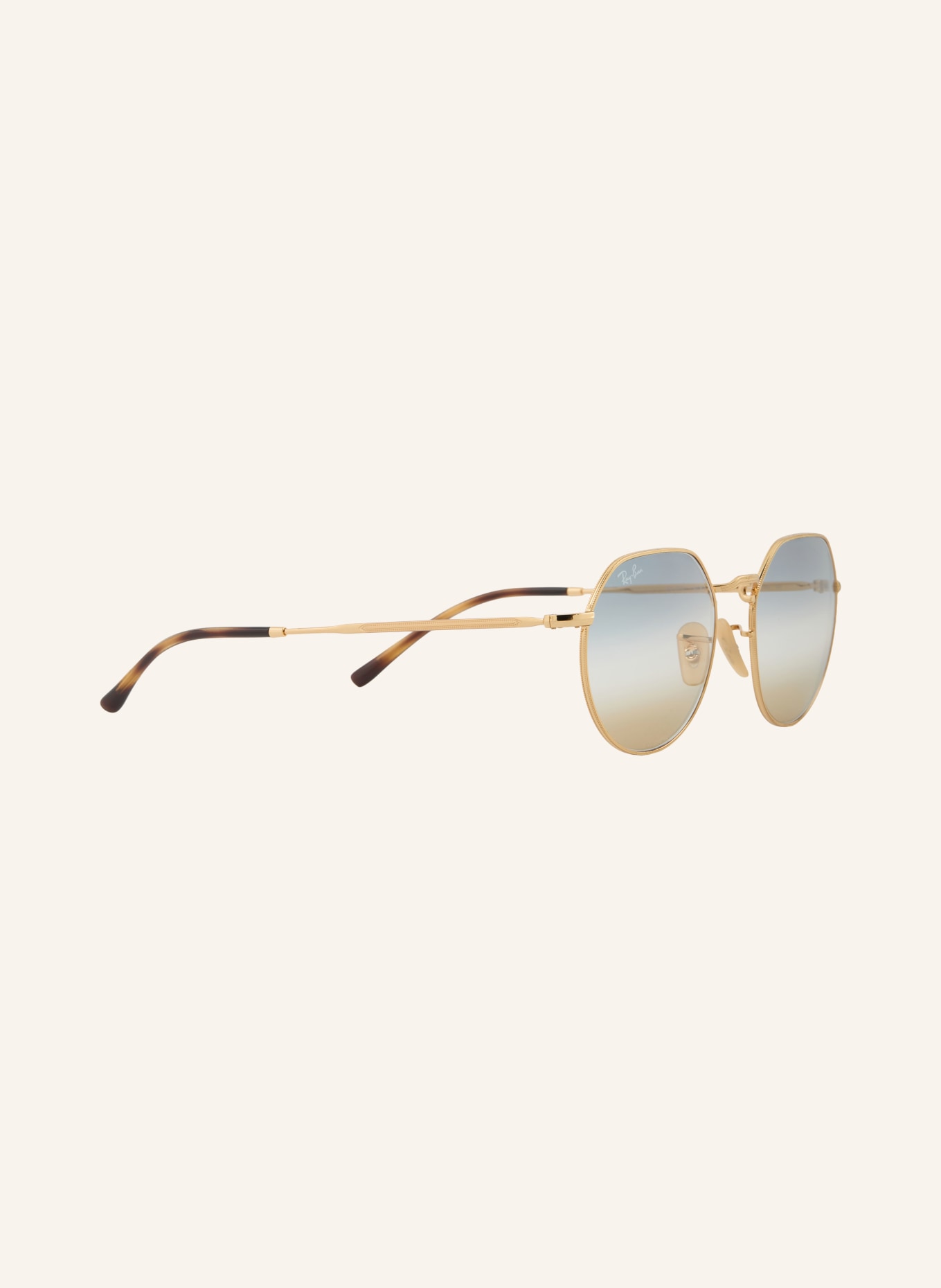 Ray-Ban Sonnenbrille RB 3565: GOLD/ BLAU VERLAUF