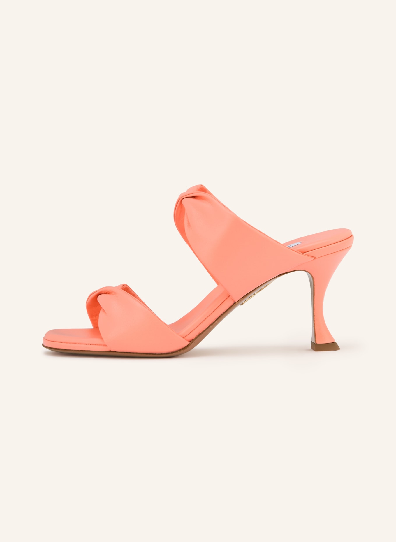 AQUAZZURA Mules TWIST: HELLROT