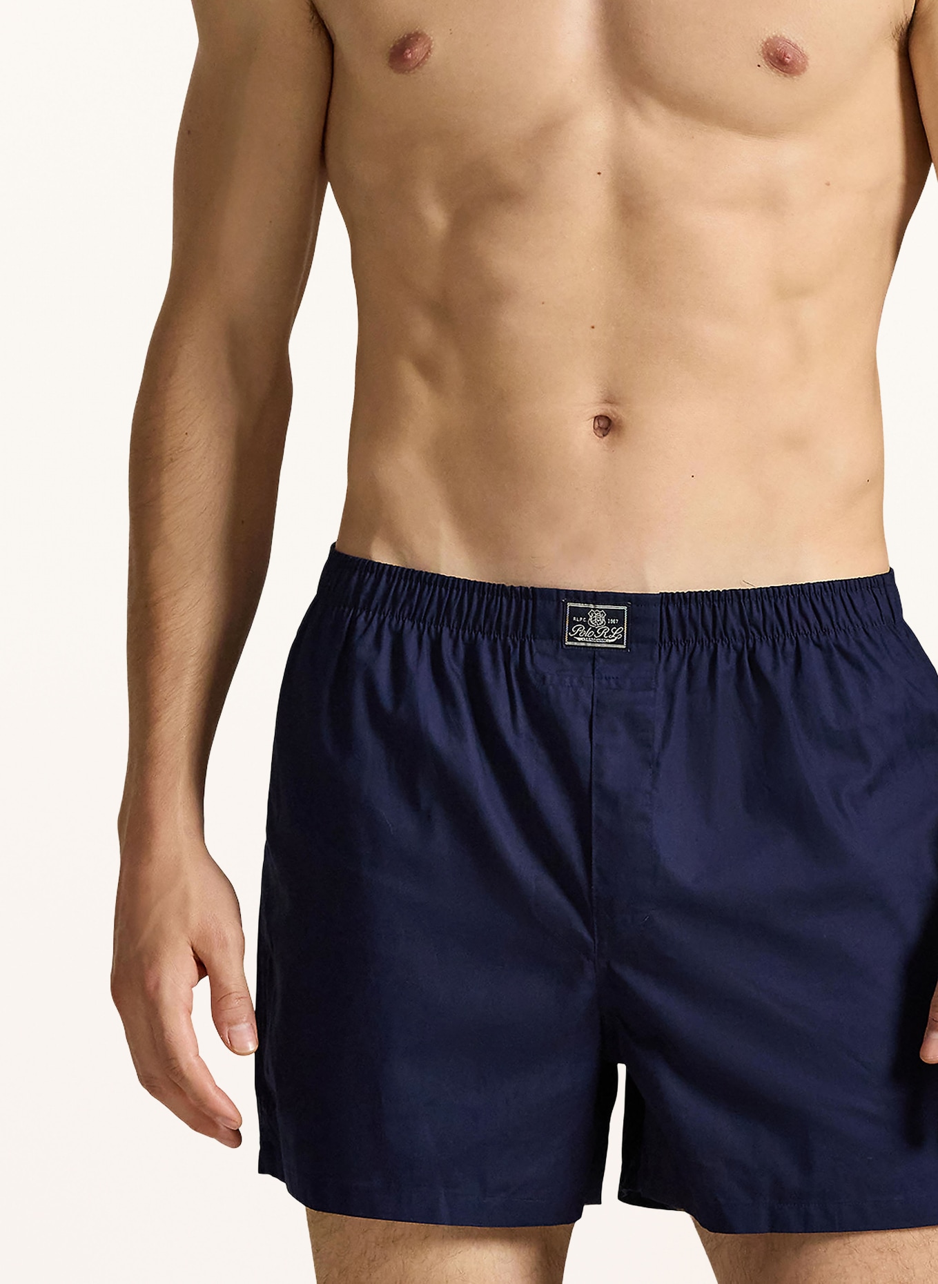 POLO RALPH LAUREN Lot de 3 boxers: 001 WHITE/ BLUE/ NAVY