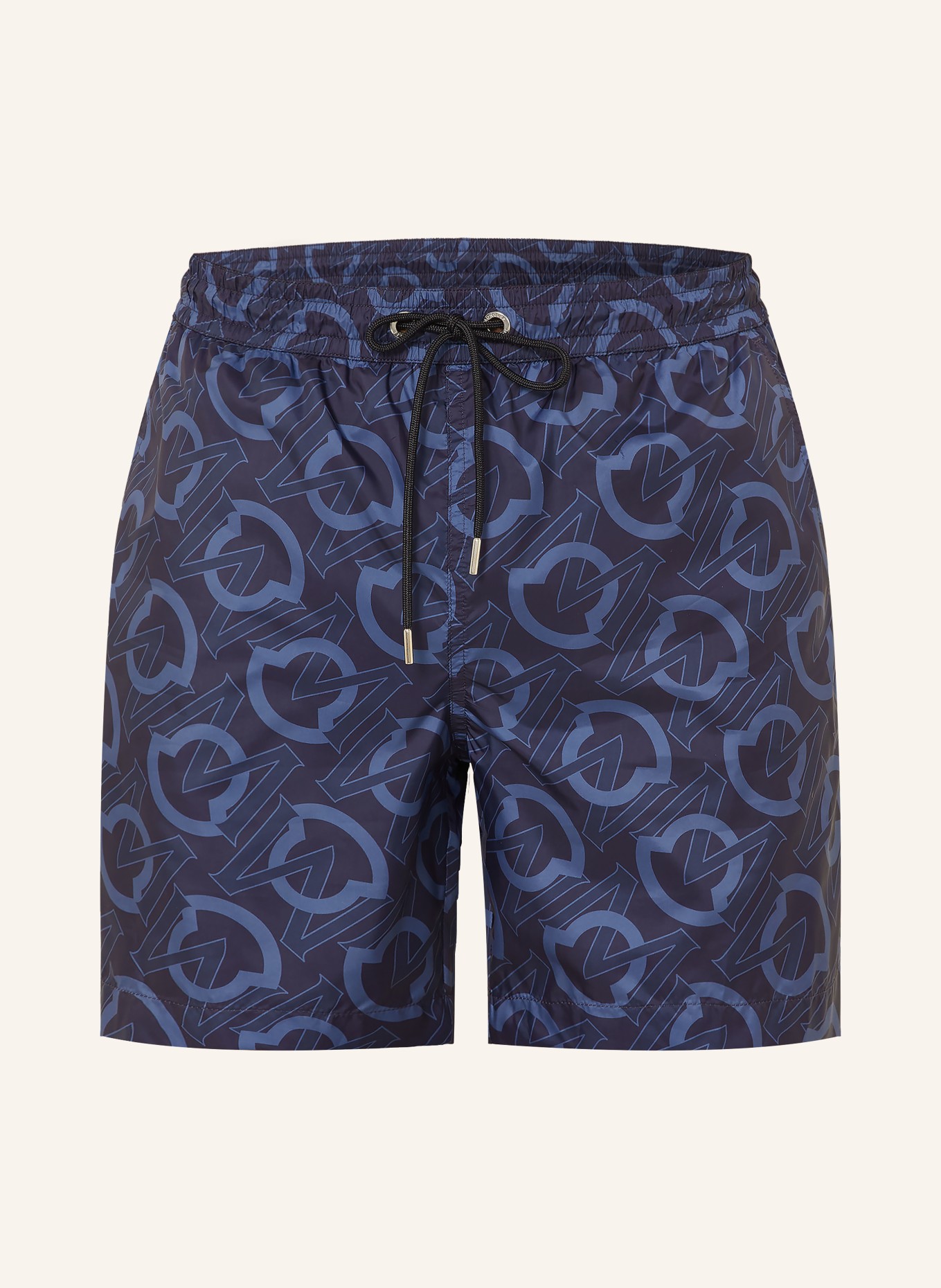 MONCLER Shorts de bain: BLEU FONCÉ / BLEU