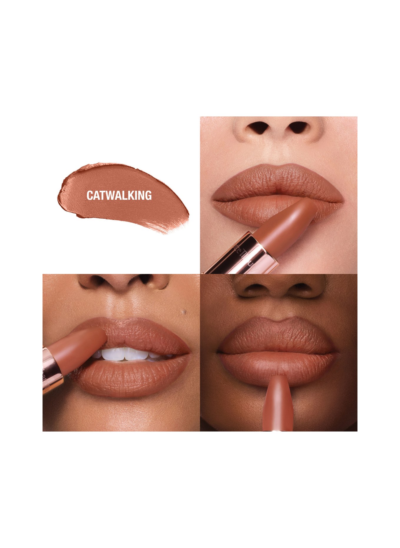 Charlotte Tilbury THE SUPER NUDES: catwalking