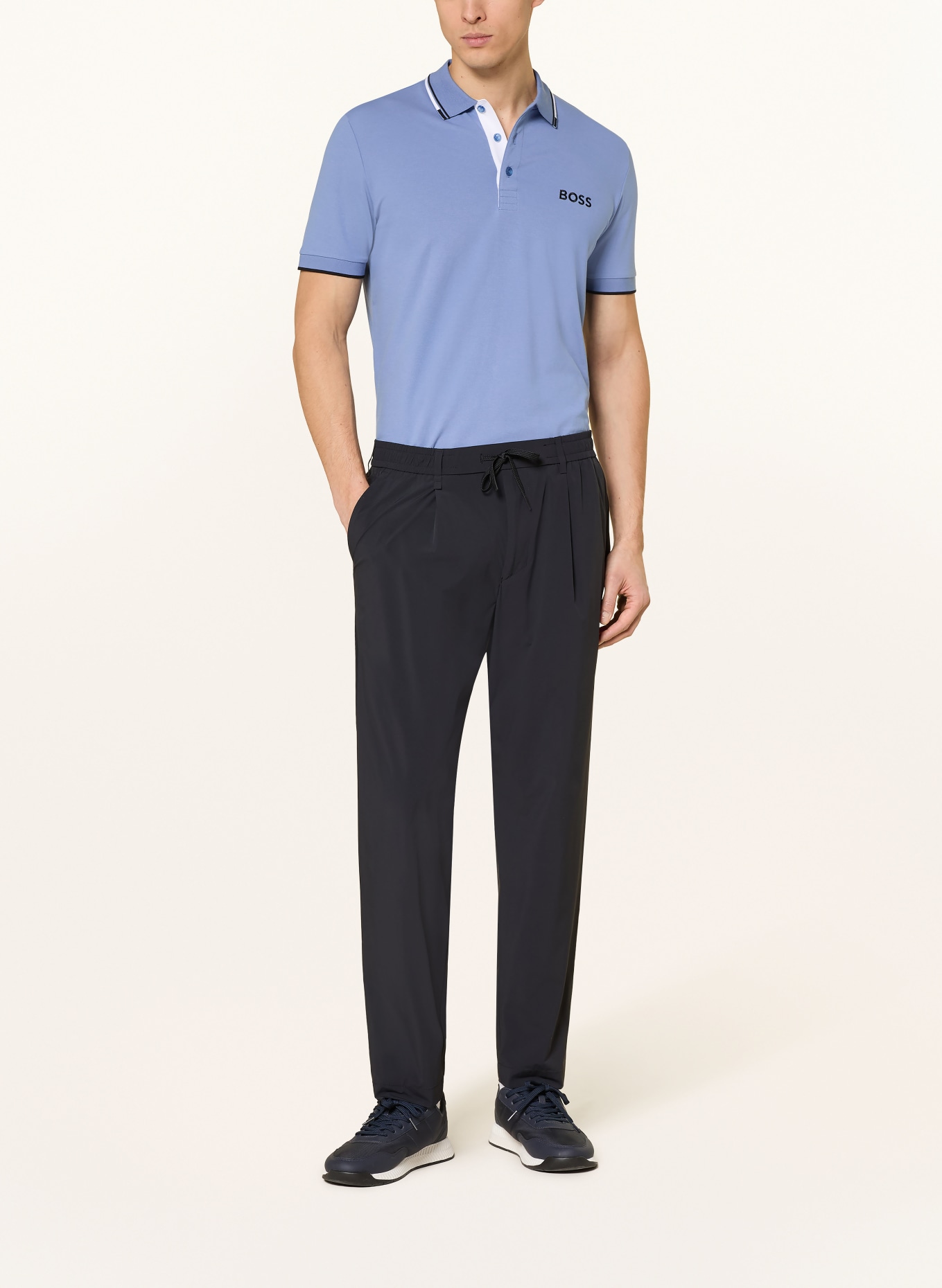 BOSS Funkcyjna koszulka polo PADDY PRO: JASNONIEBIESKI