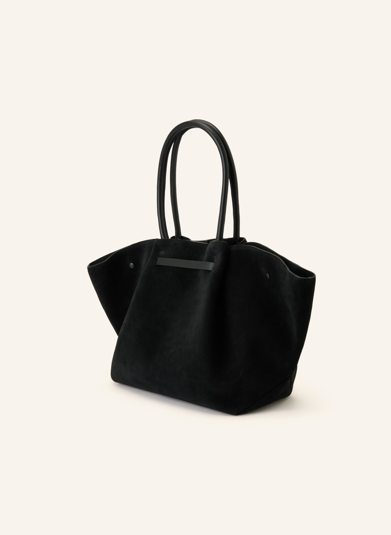 DEMELLIER Shopper THE NEW YORK LARGE: ZWART