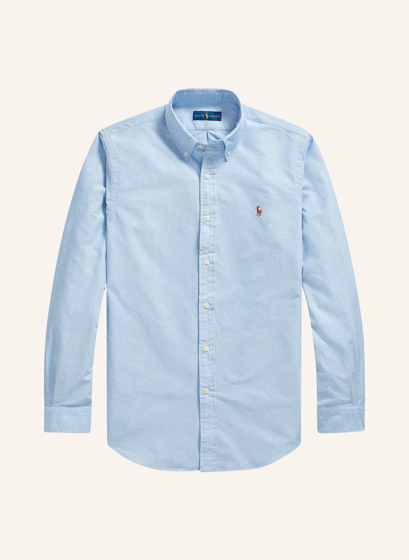 POLO RALPH LAUREN Chemise Custom Fit: BLEU CLAIR