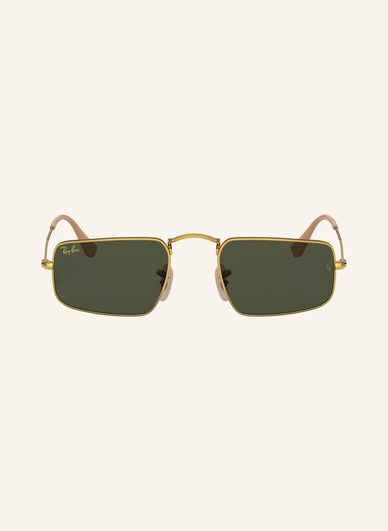 Ray-Ban Sunglasses RB3957: GOLD/GREEN
