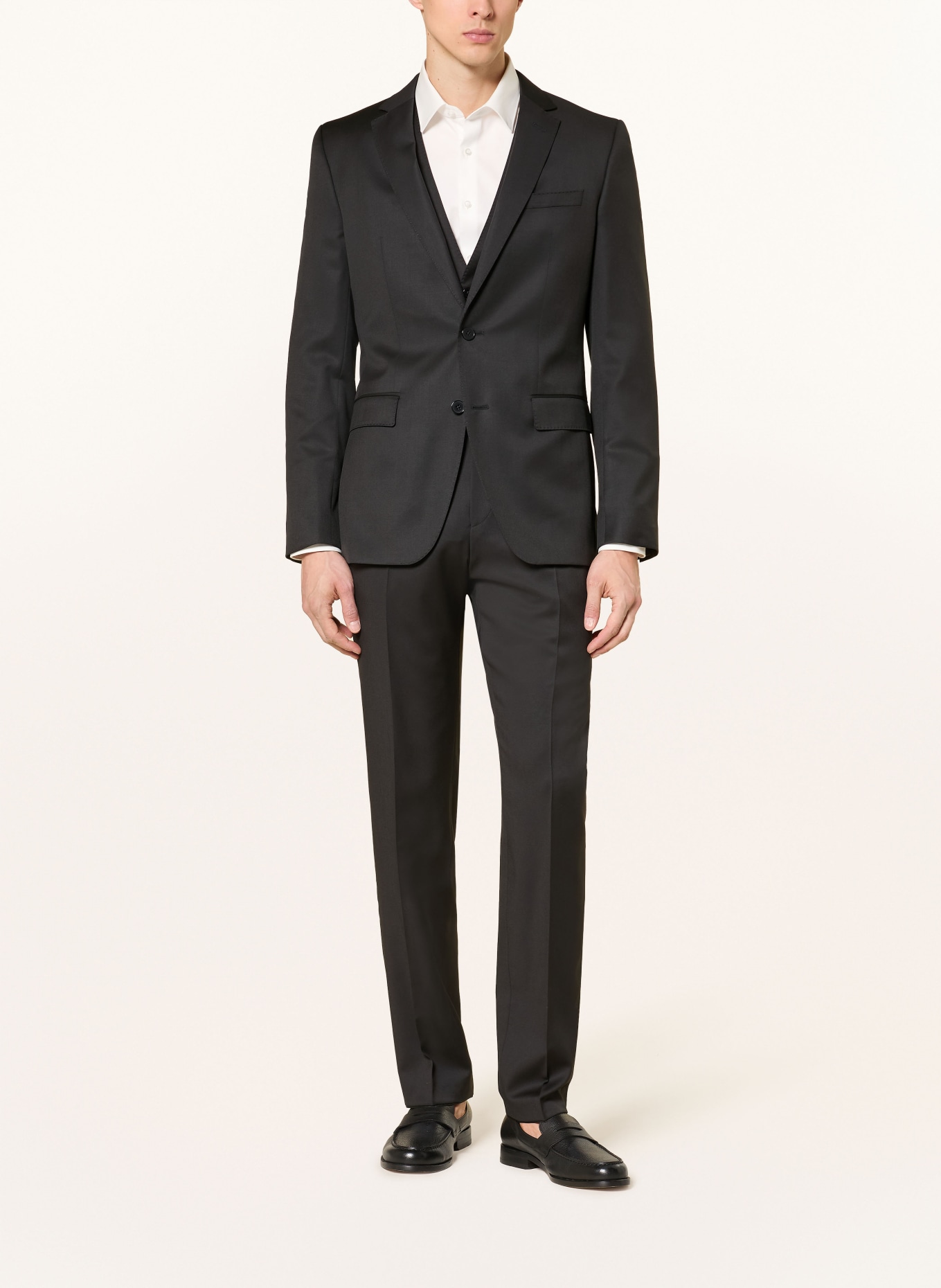 BOSS Suit jacket HUGE slim fit: 001 BLACK