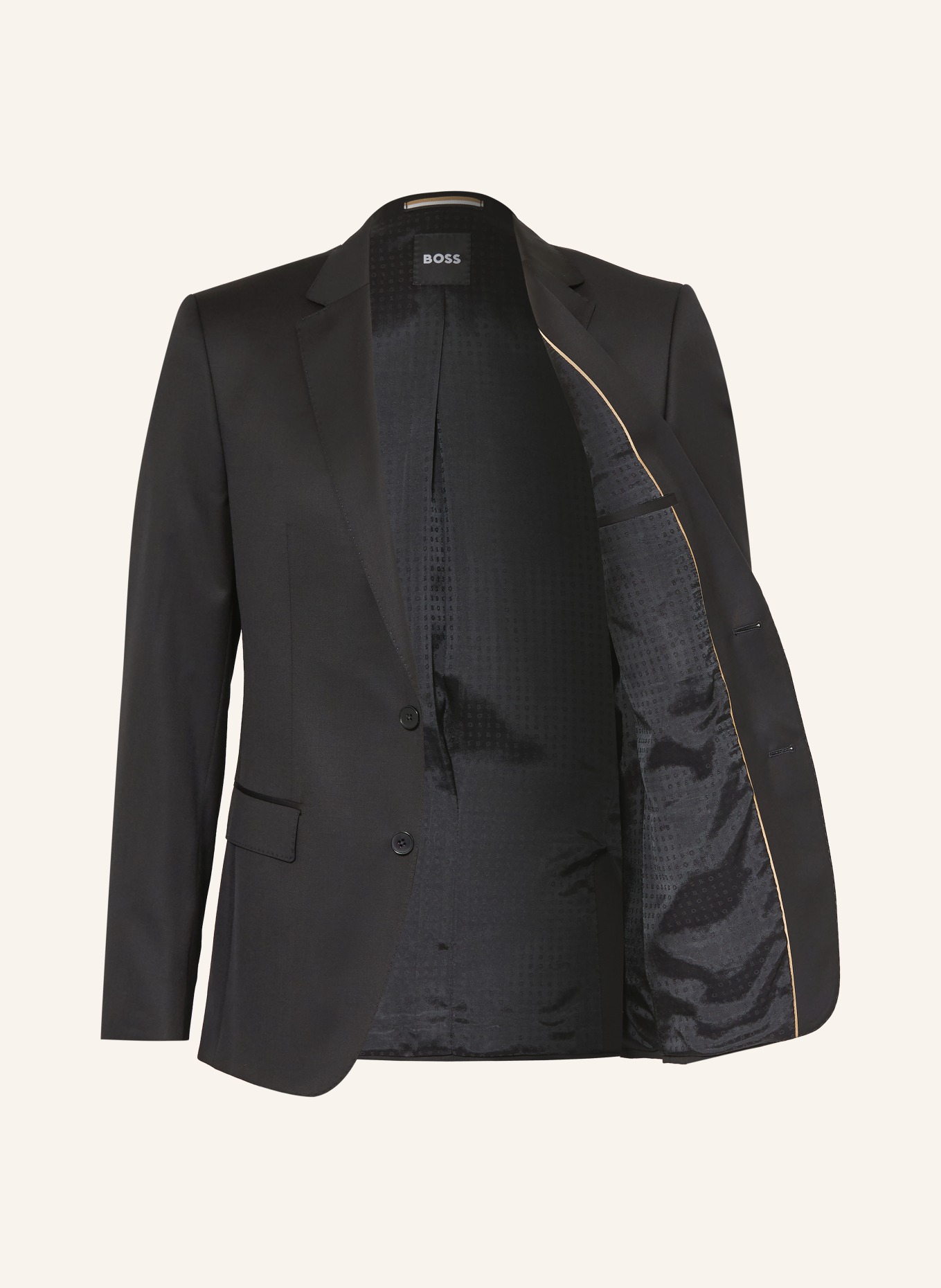 BOSS Suit jacket HUGE slim fit: 001 BLACK