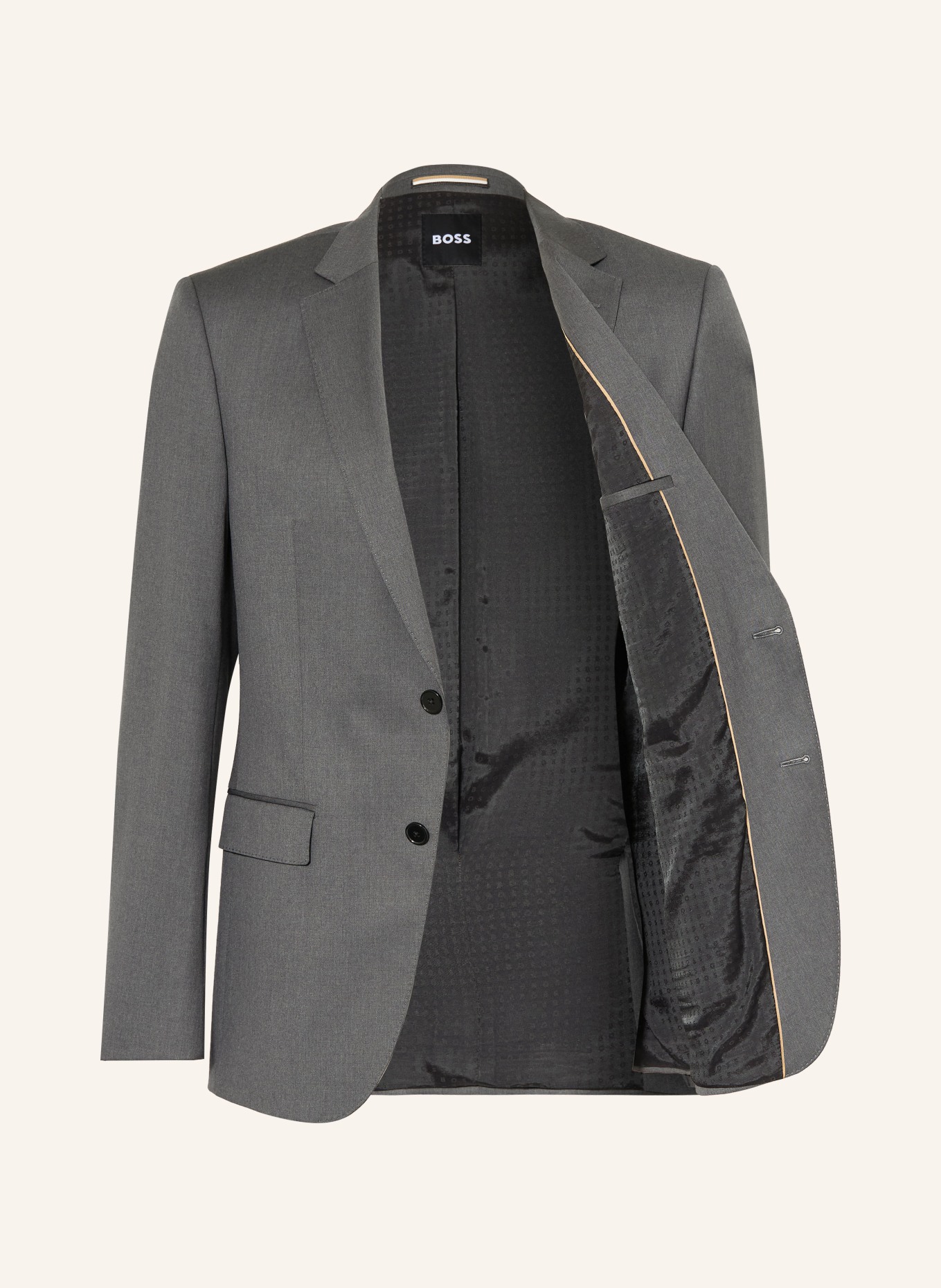 BOSS Veste de costume HUGE Slim Fit: 021 DARK GREY