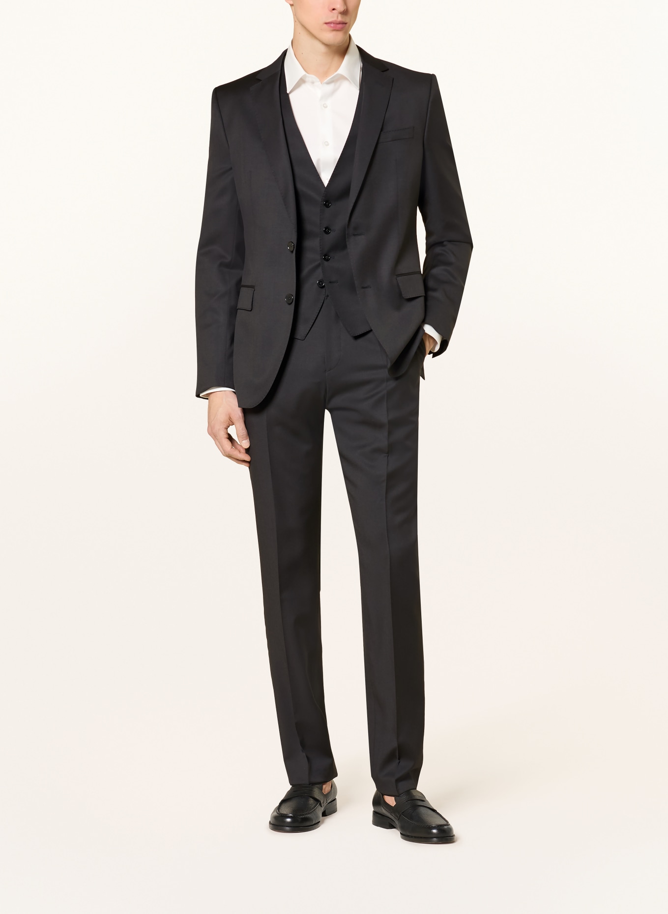 BOSS Pantalon GENIUS Slim Fit: 001 BLACK