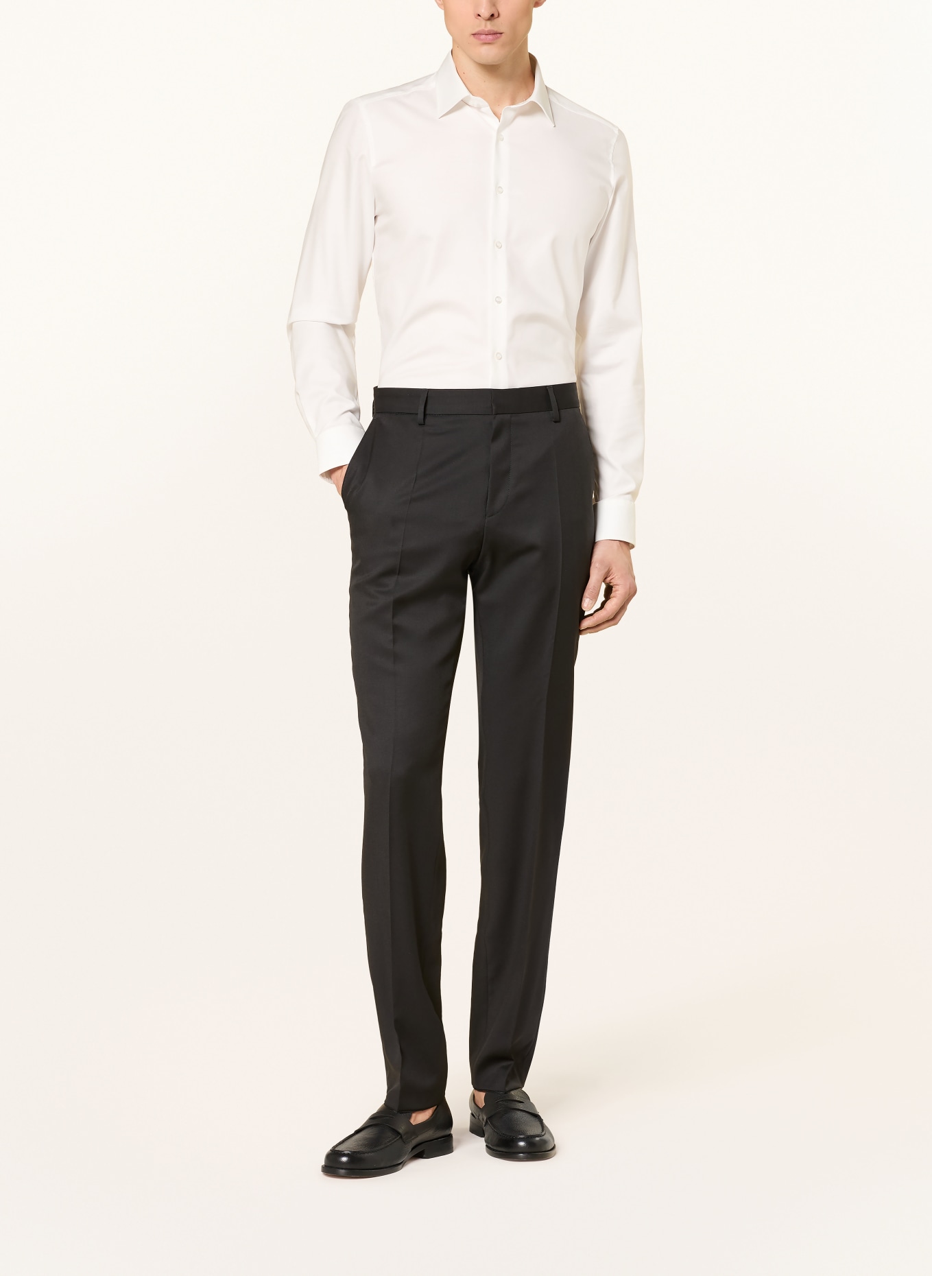BOSS Pantalon GENIUS Slim Fit: 001 BLACK