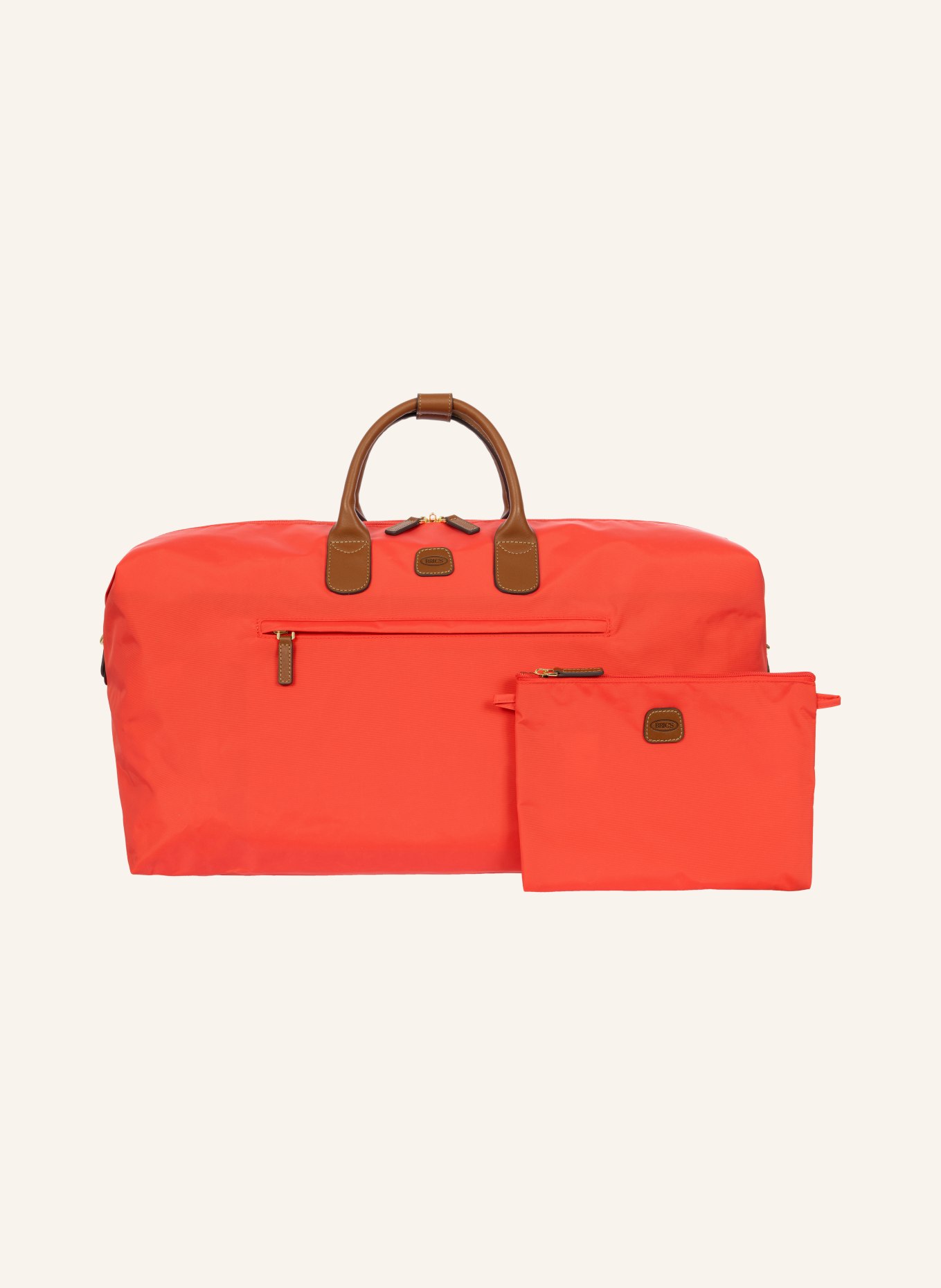 BRIC'S Weekender X-TRAVEL: ROOD / GOUD / BRUIN