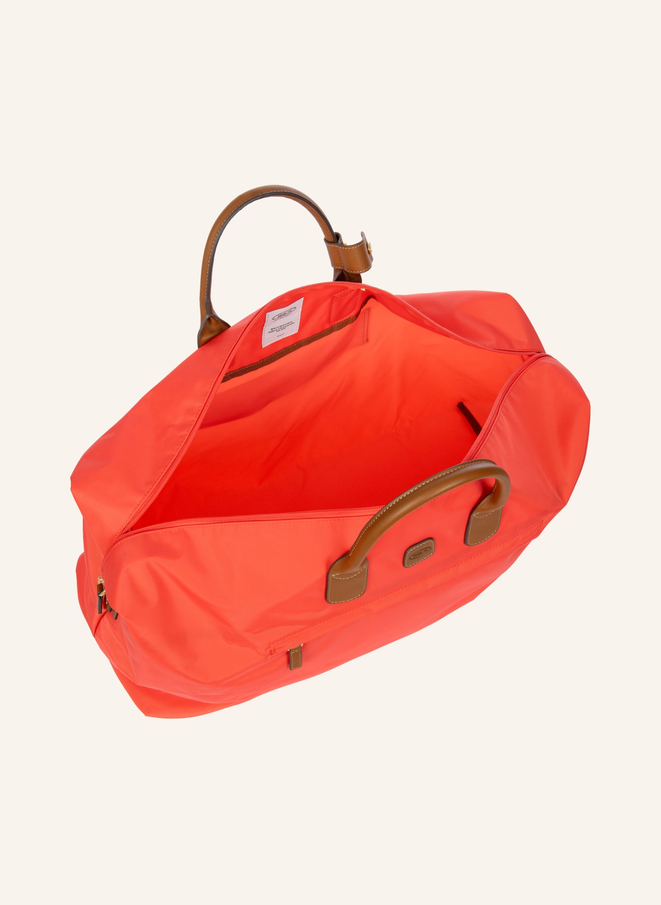 BRIC'S Weekender X-TRAVEL: ROOD / GOUD / BRUIN