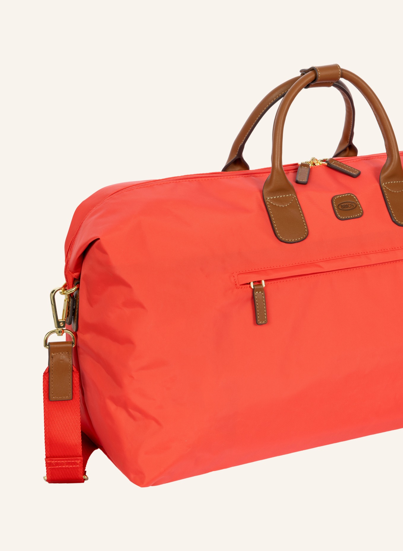 BRIC'S Weekender X-TRAVEL: ROOD / GOUD / BRUIN