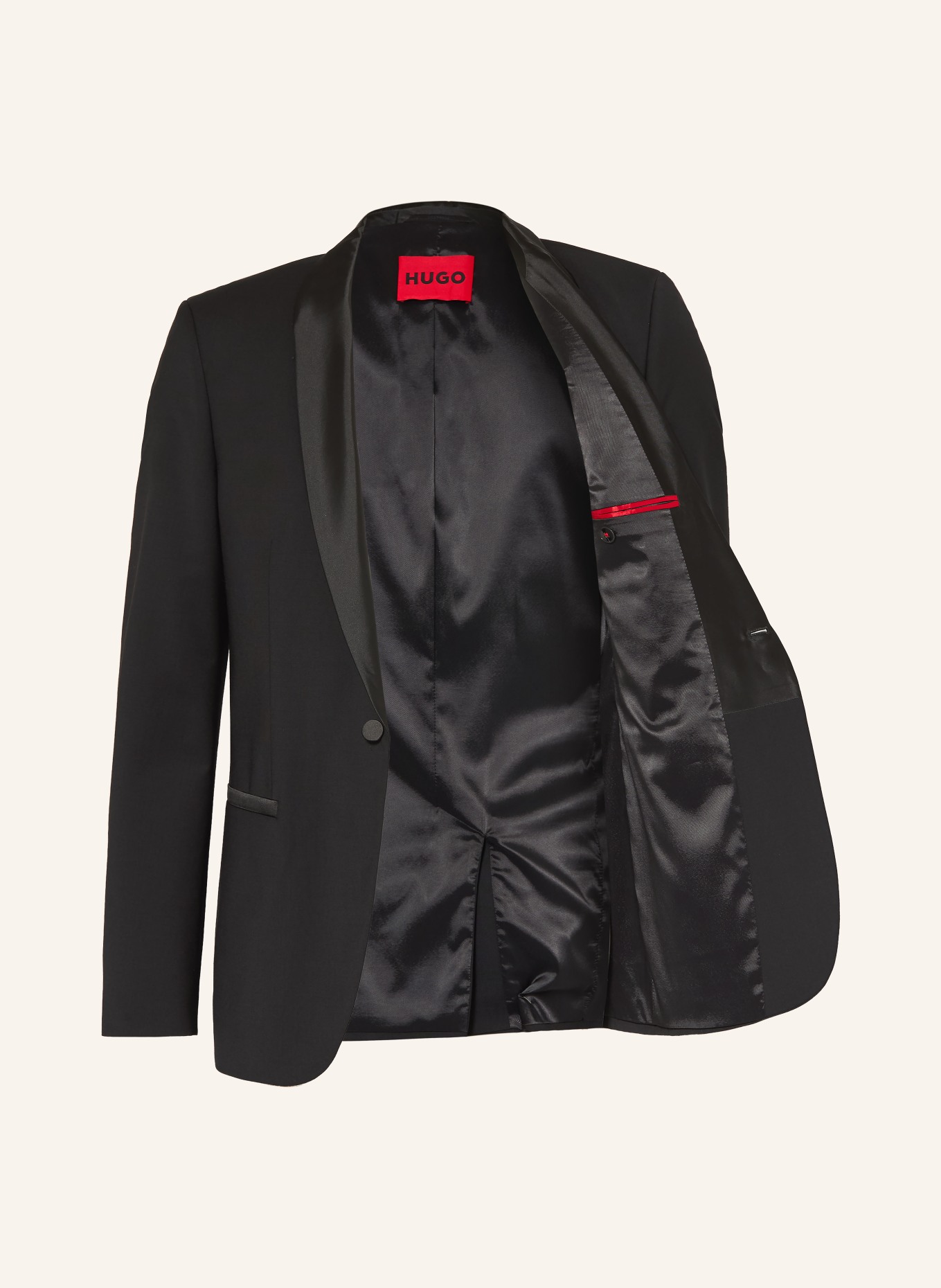 HUGO Veste de smoking ARTI coupe extra slim: 001 BLACK