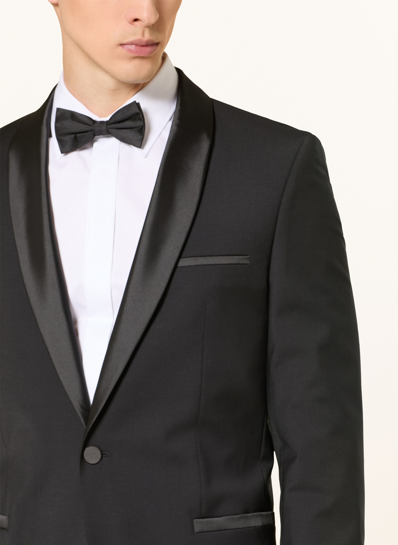 HUGO Veste de smoking ARTI coupe extra slim: 001 BLACK