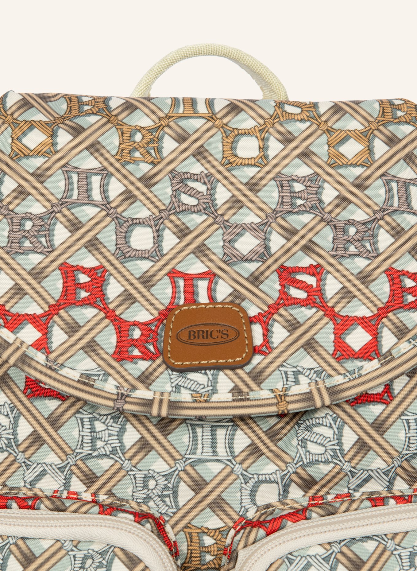 BRIC'S Rugzak X-COLLECTION: BEIGE / ROOD / KAKI