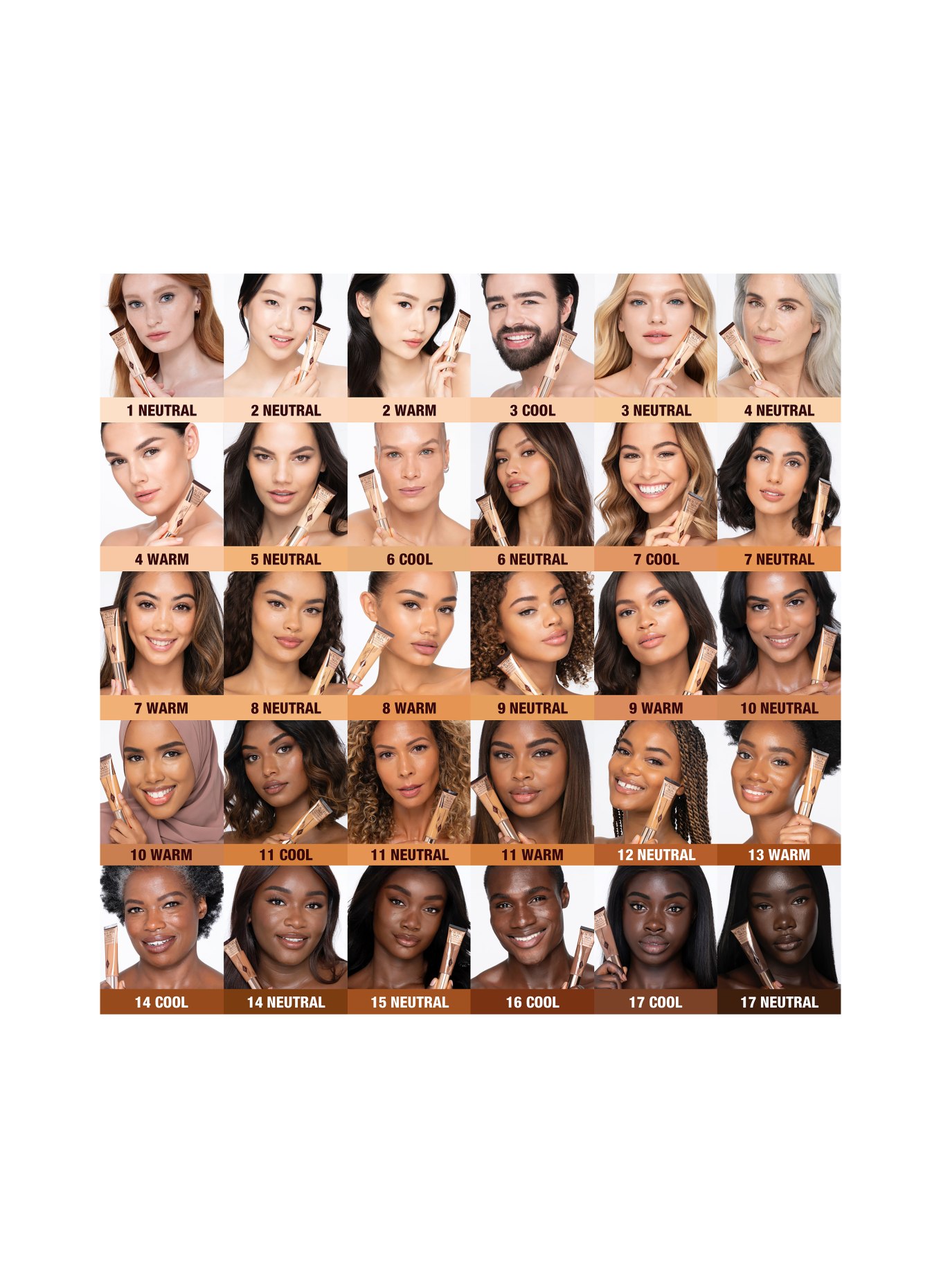 Charlotte Tilbury CHARLOTTE'S BEAUTIFUL SKIN FOUNDATION: 11 WARM