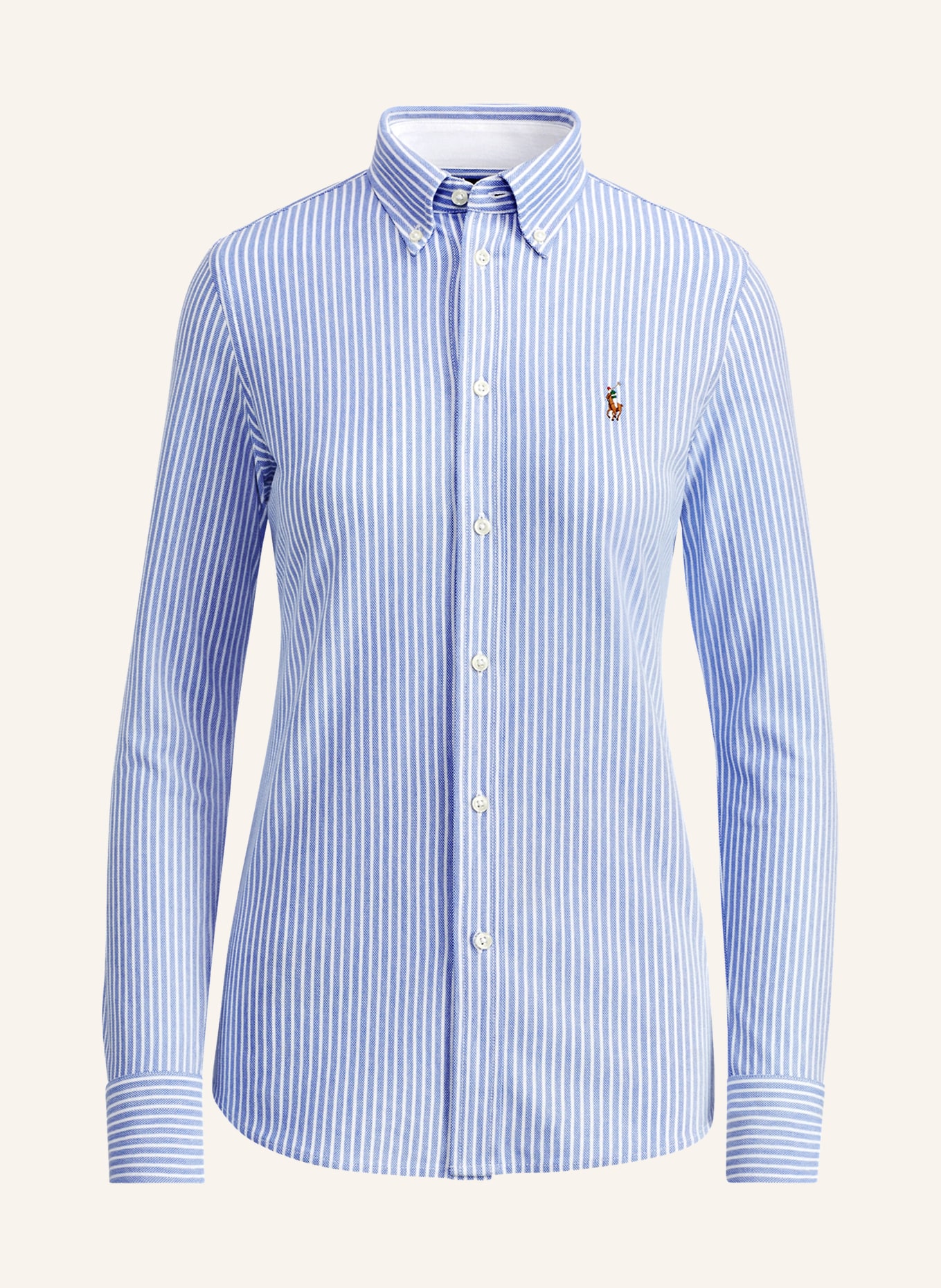 POLO RALPH LAUREN Hemdbluse: 002 HARBOR ISLAND BLUE/WHITE