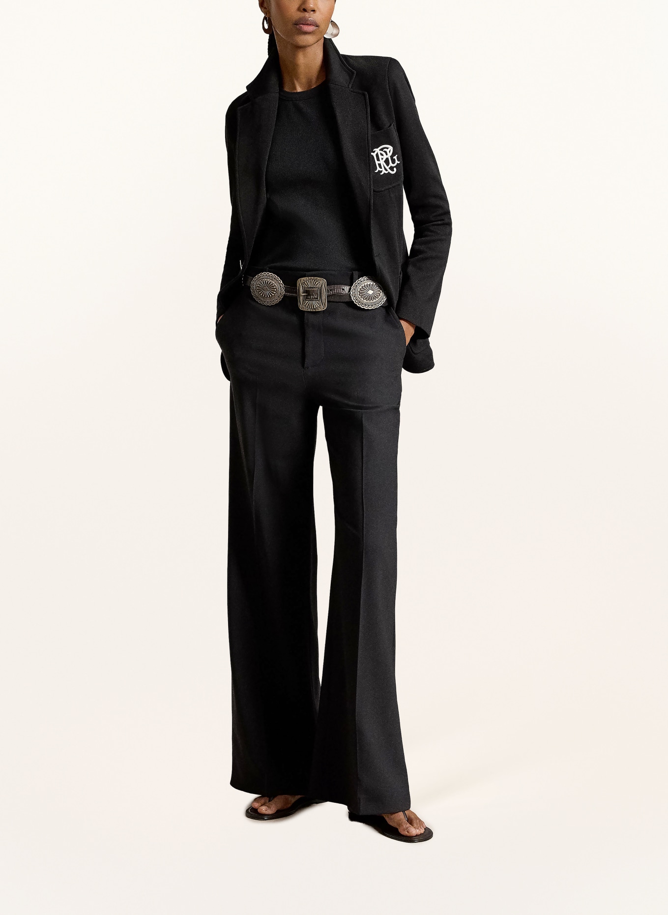POLO RALPH LAUREN blazer: ZWART