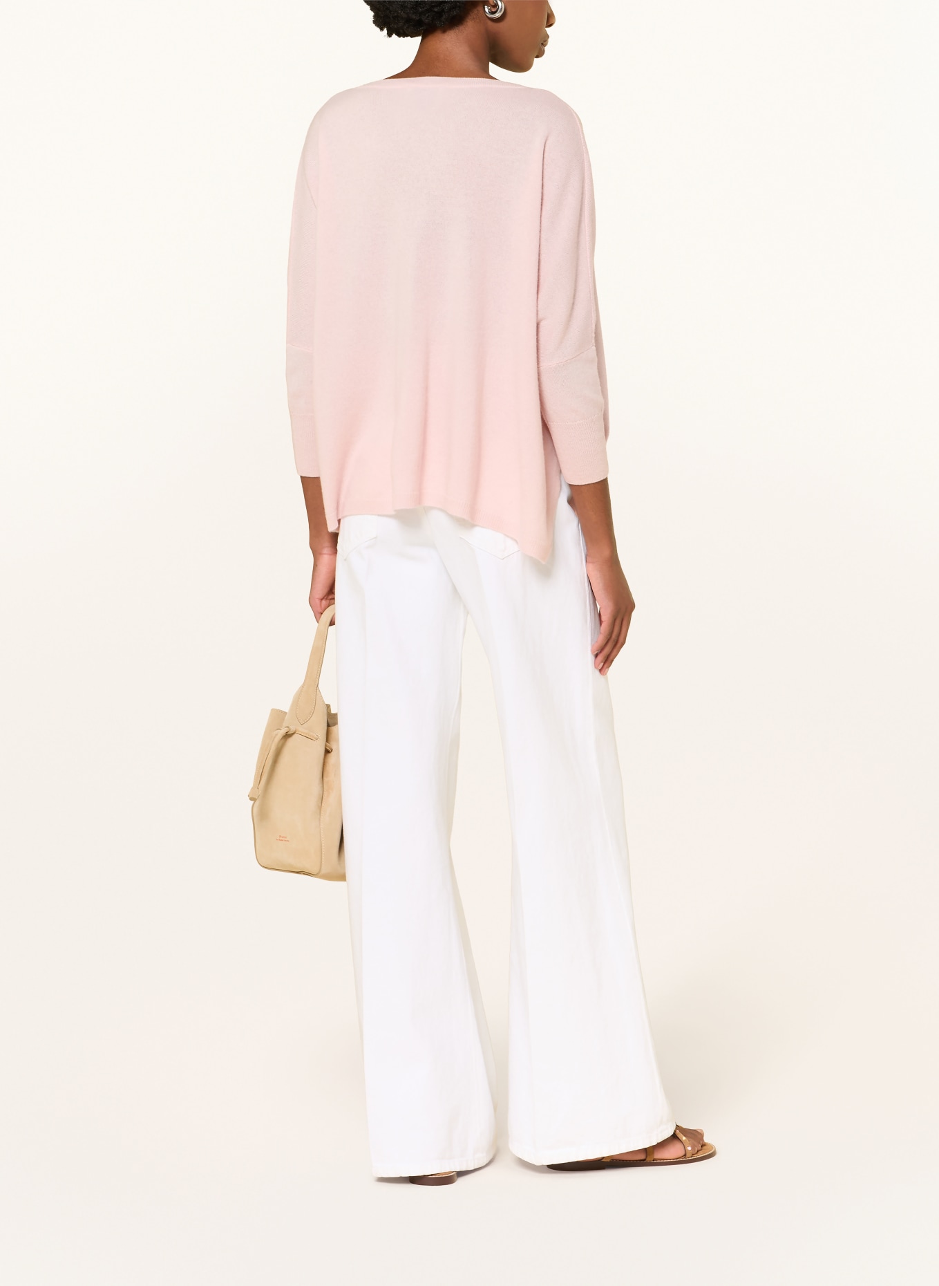 KUJTEN Cashmere pullover MINIE: LIGHT YELLOW