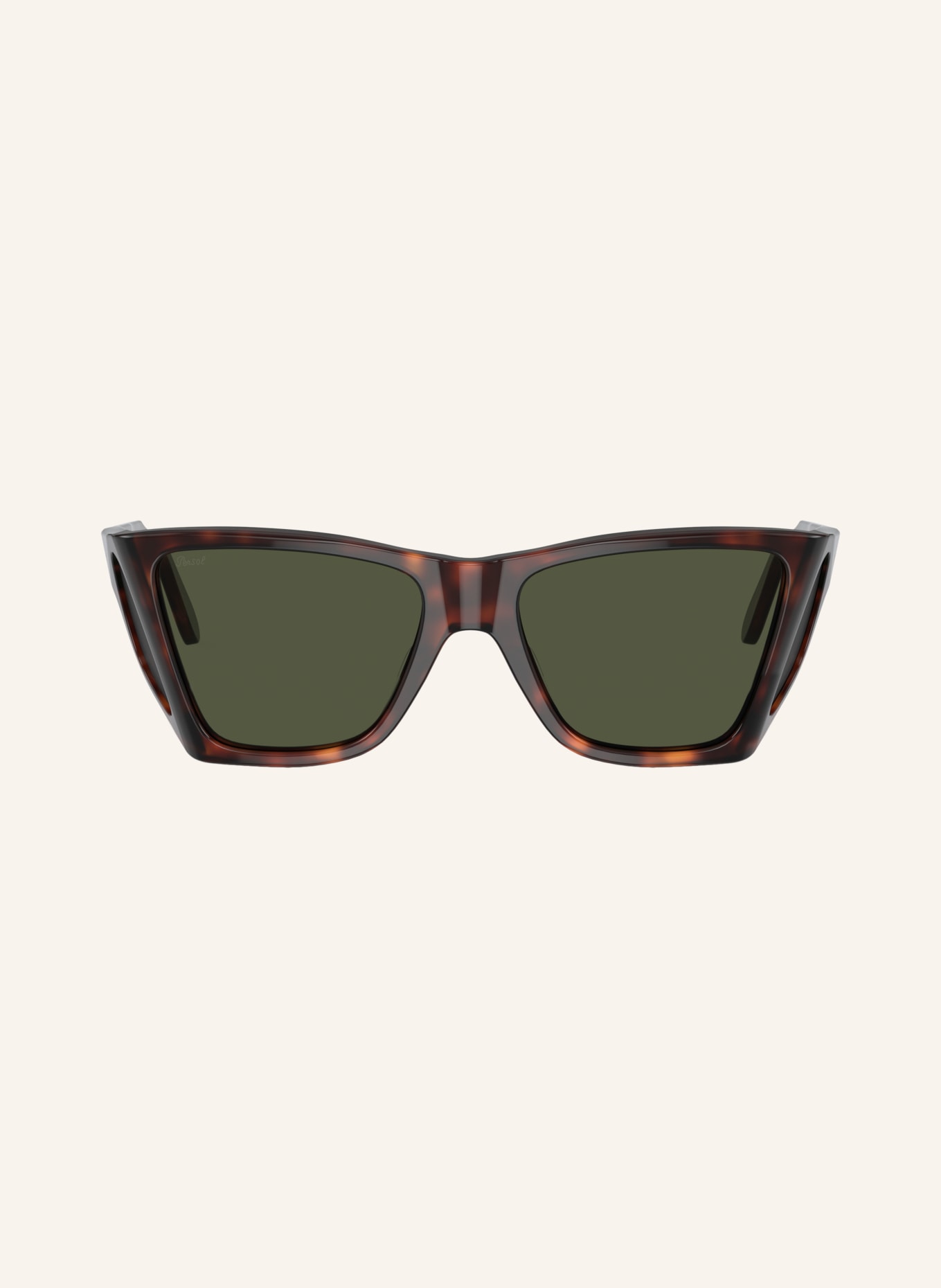Persol Sunglasses PO0009: HAVANA/ DARK GREEN