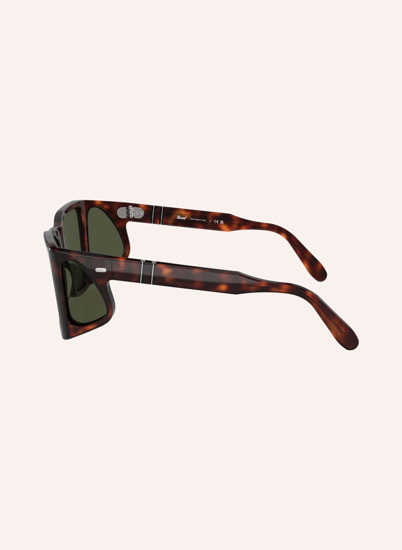 Persol Sunglasses PO0009: HAVANA/ DARK GREEN