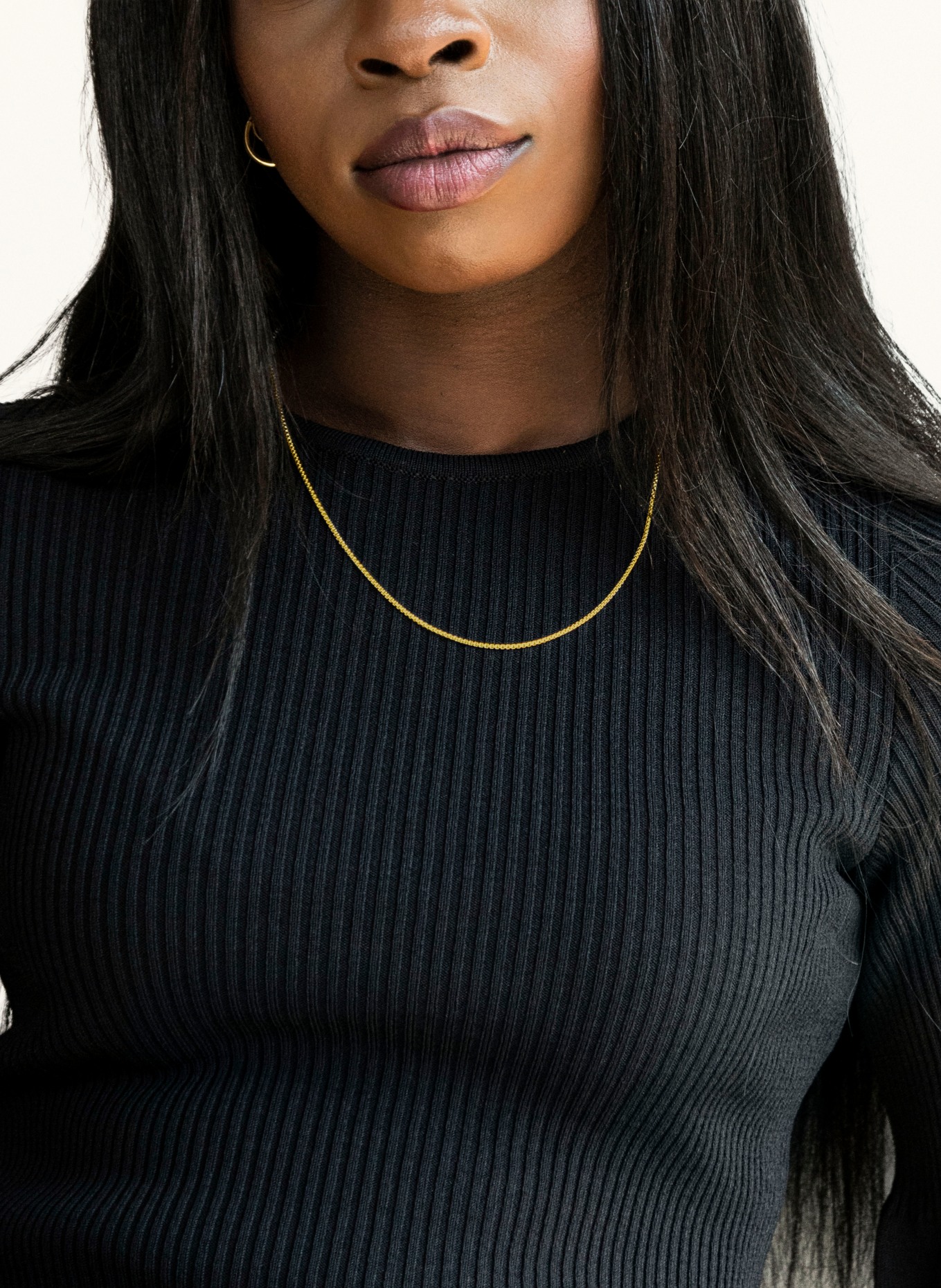 ariane ernst Halskette SQUARE CHAIN: GOLD