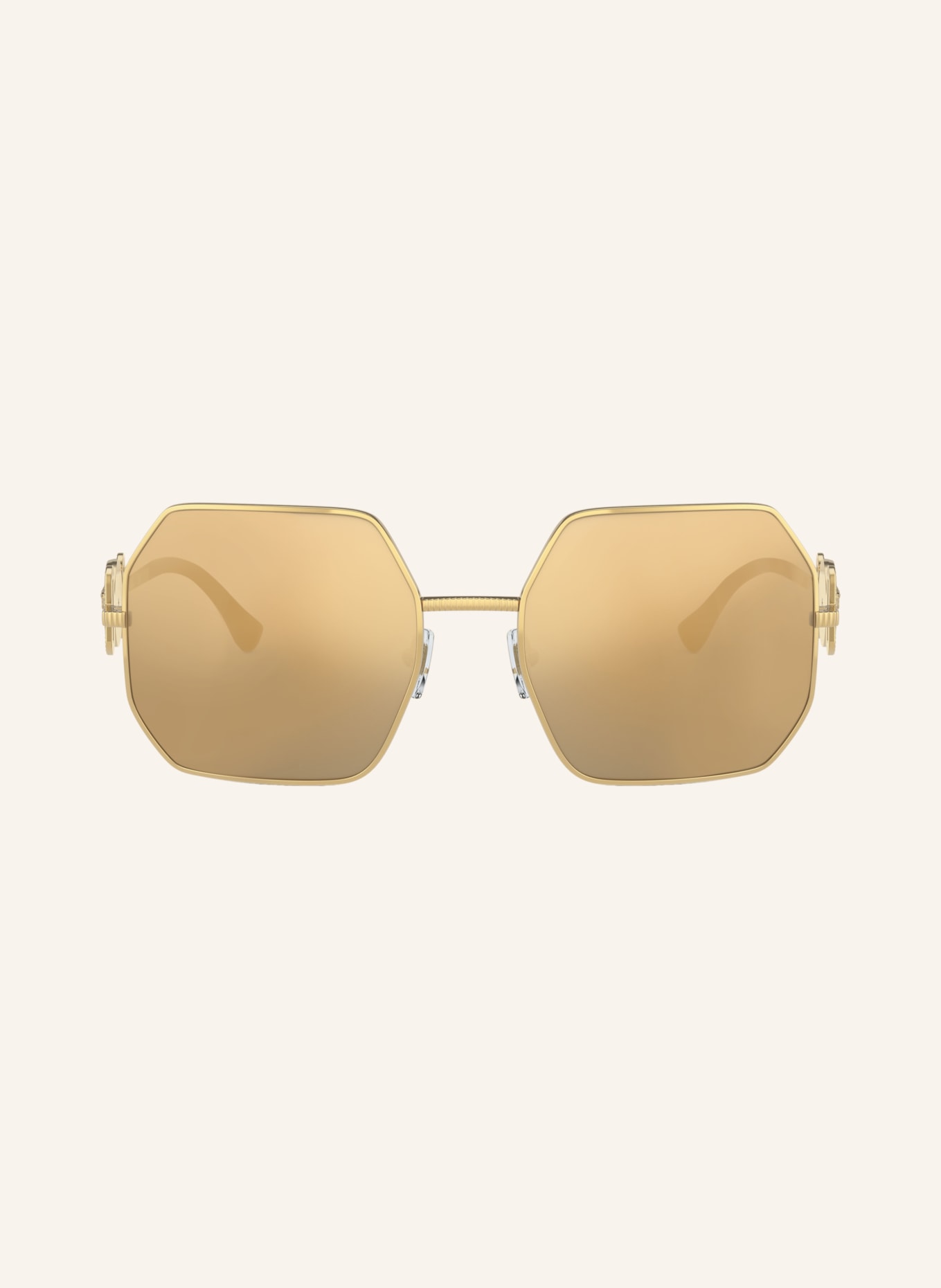 VERSACE Okulary przeciwsłoneczne VE2248: ZŁOTO/ SZAROŚ LUSTROWA