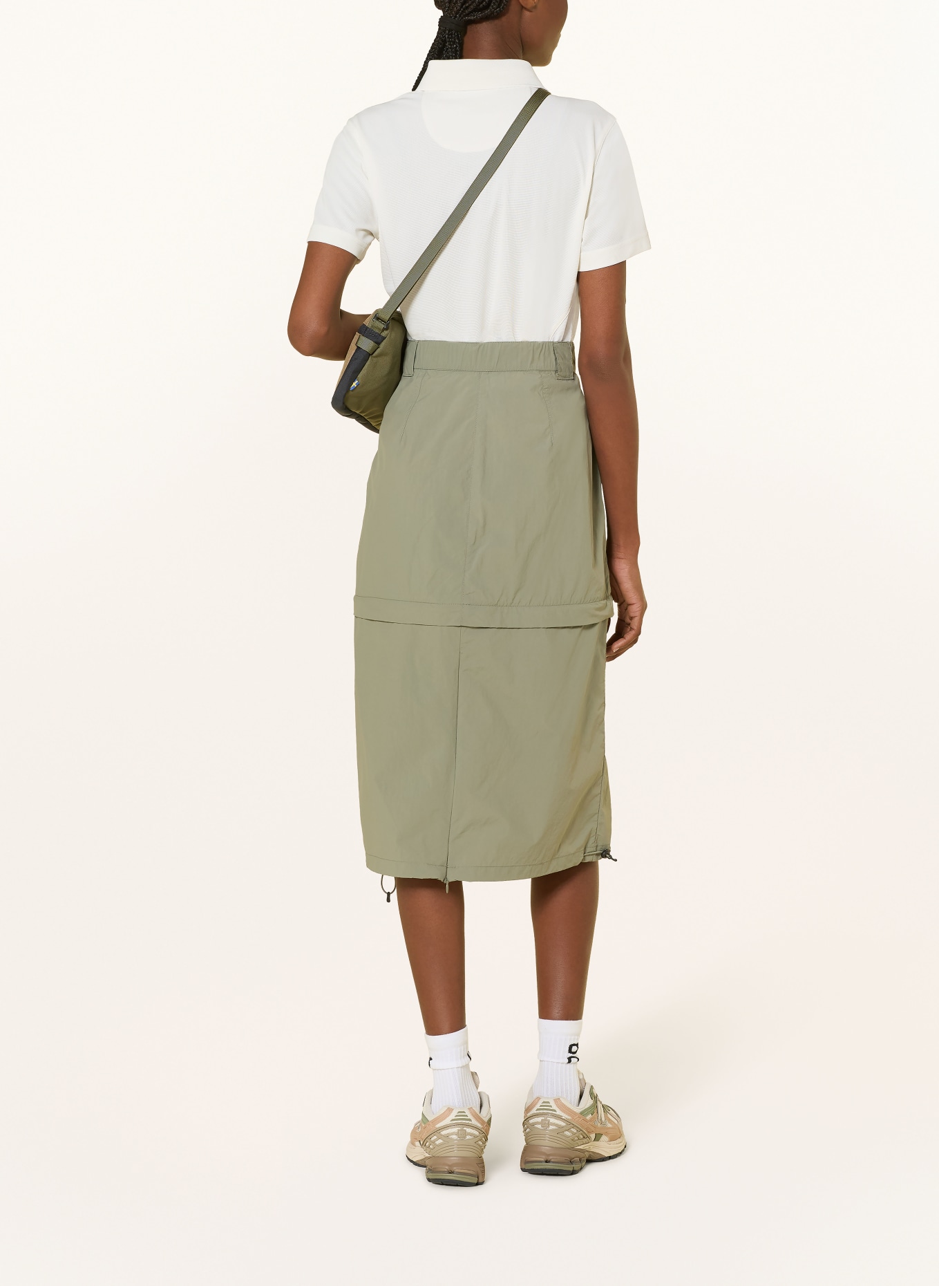 me°ru' Funktions-Poloshirt BRISTOL: WEISS