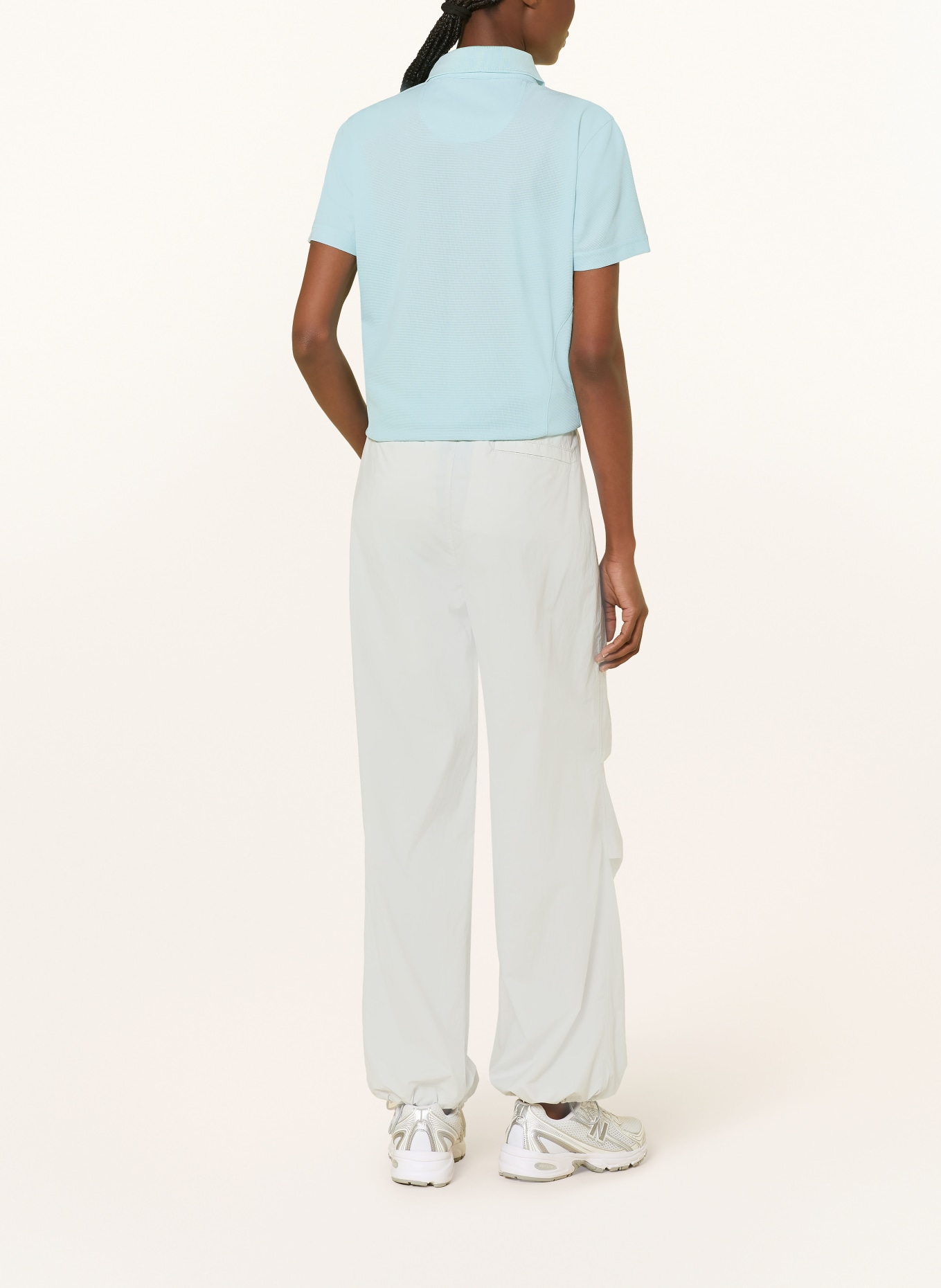 me°ru' Funktions-Poloshirt BRISTOL: TÜRKIS