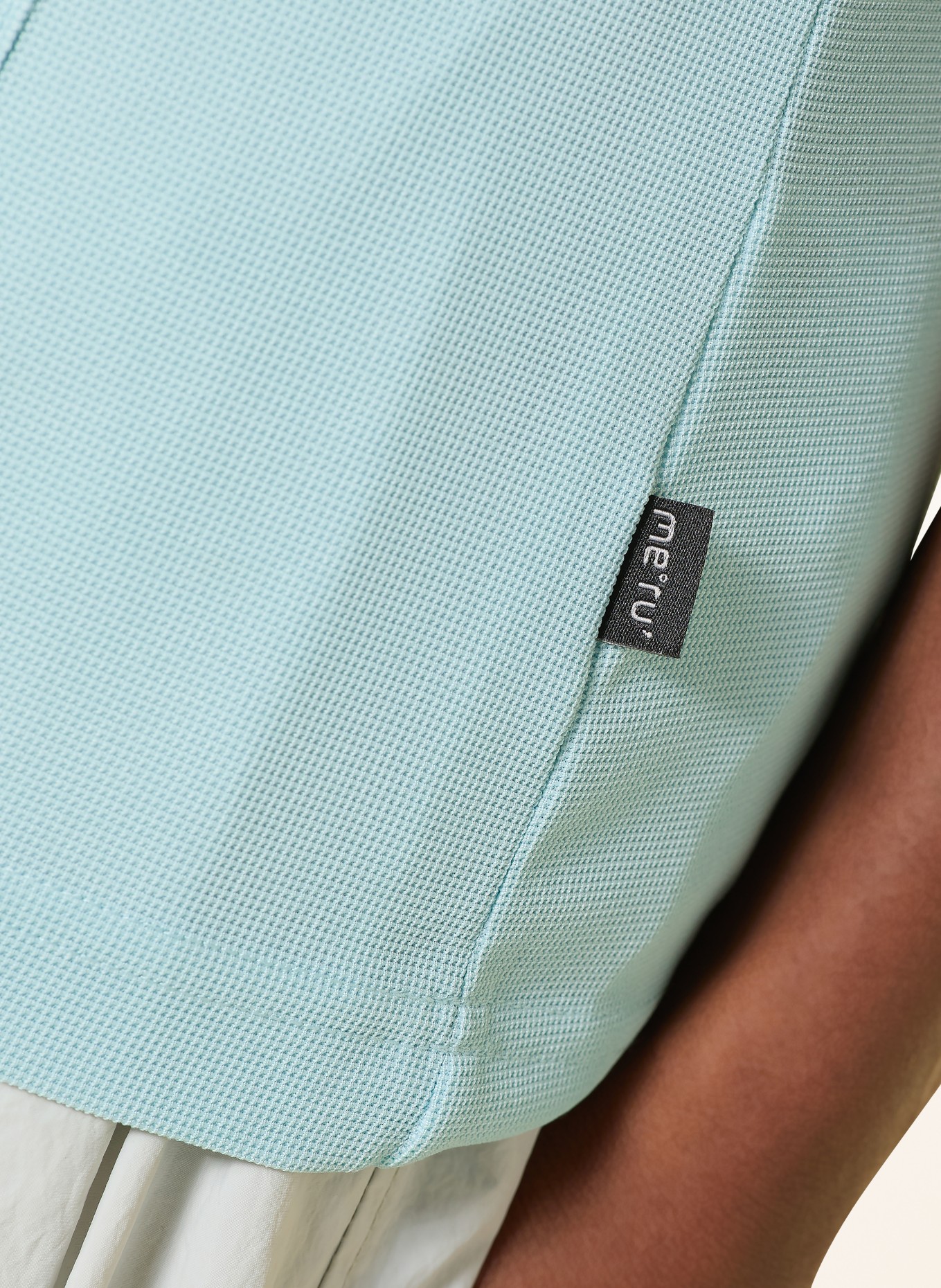 me°ru' Funktions-Poloshirt BRISTOL: TÜRKIS