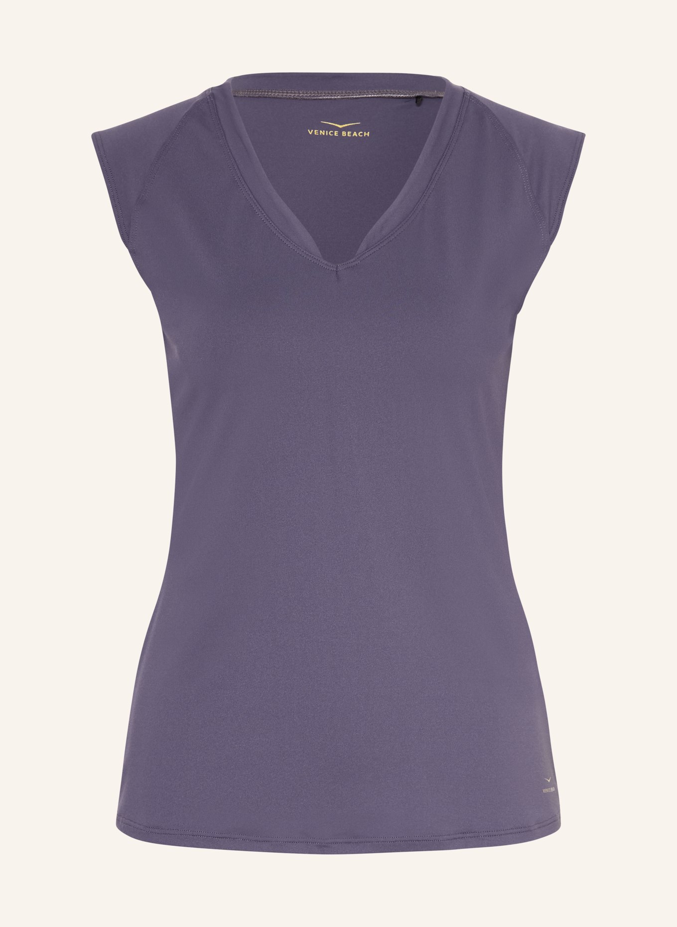 VENICE BEACH Tričko ELEAM: TMAVĚ FIALOVÁ