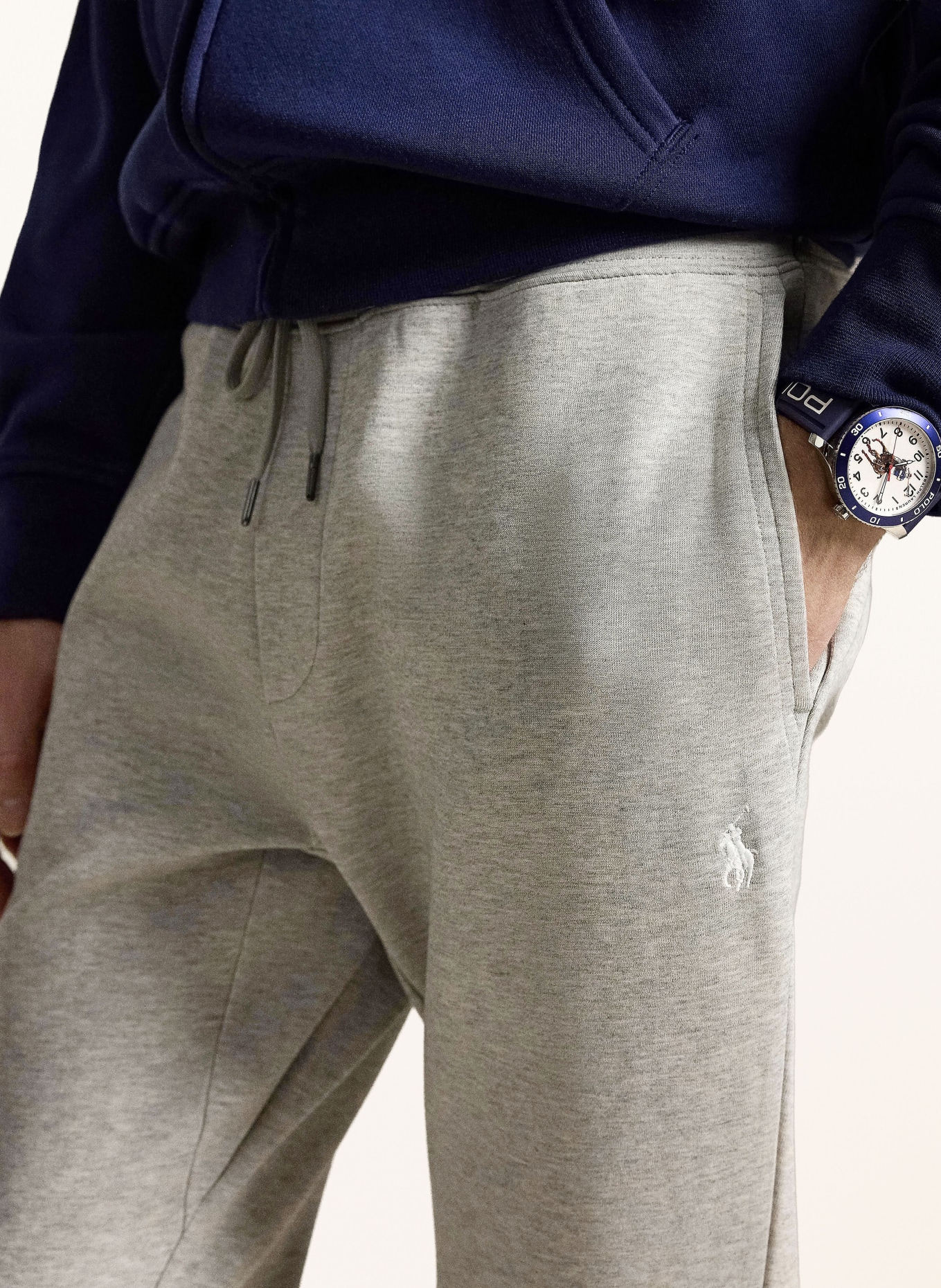 POLO RALPH LAUREN Sweatpants: GRAY